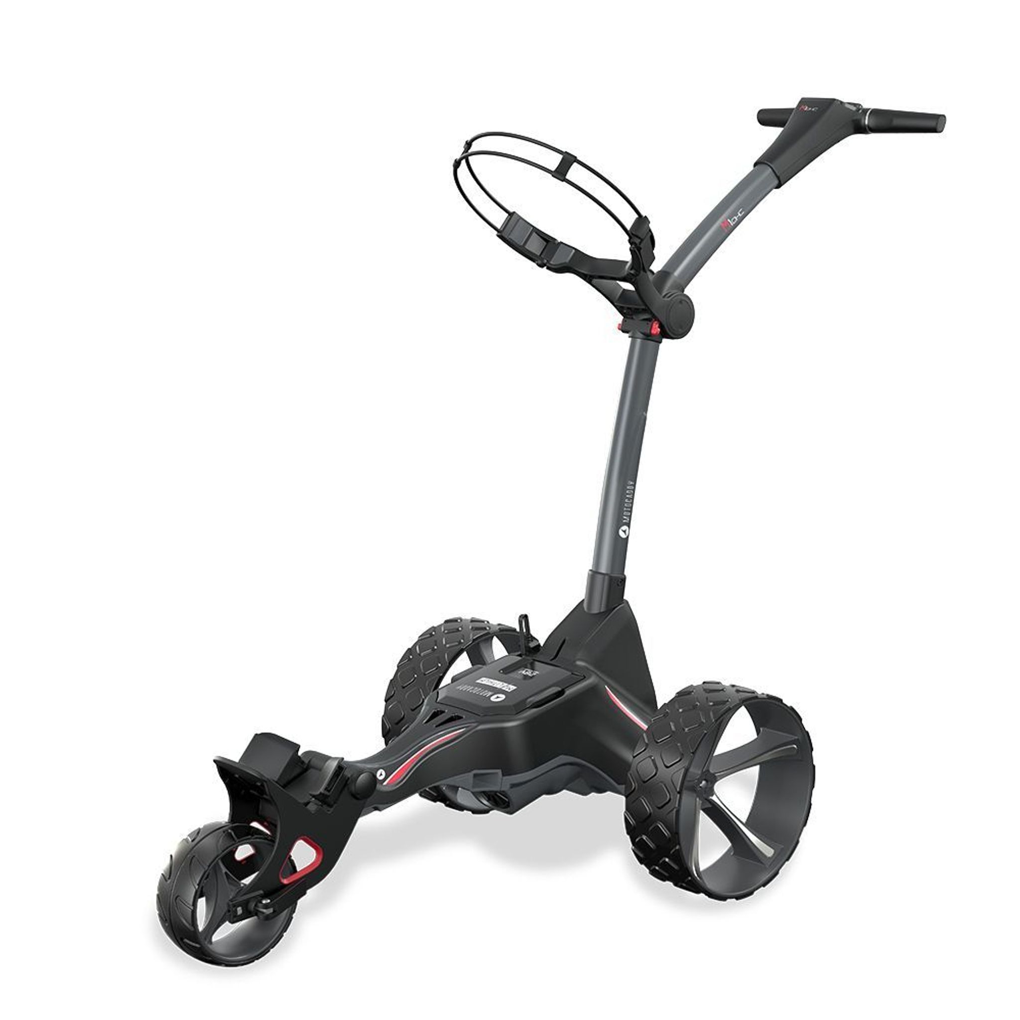 Motocaddy M1 DHC Ultra Akku (27 Loch) Graphitgrau