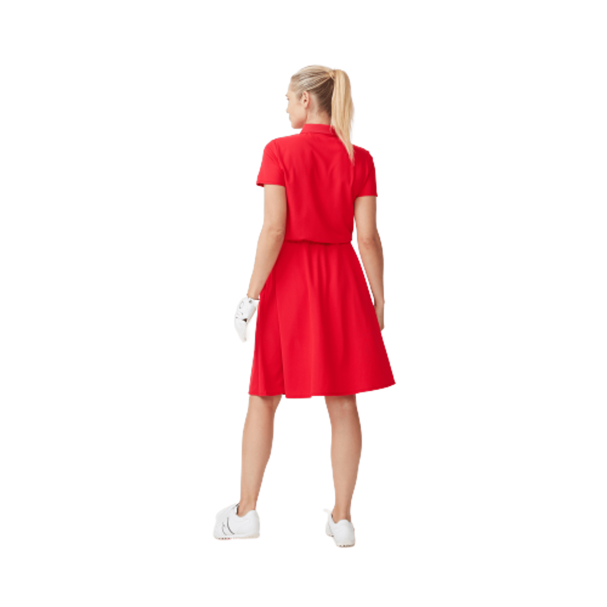 Röhnisch Kleid Soft Func Rot Damen