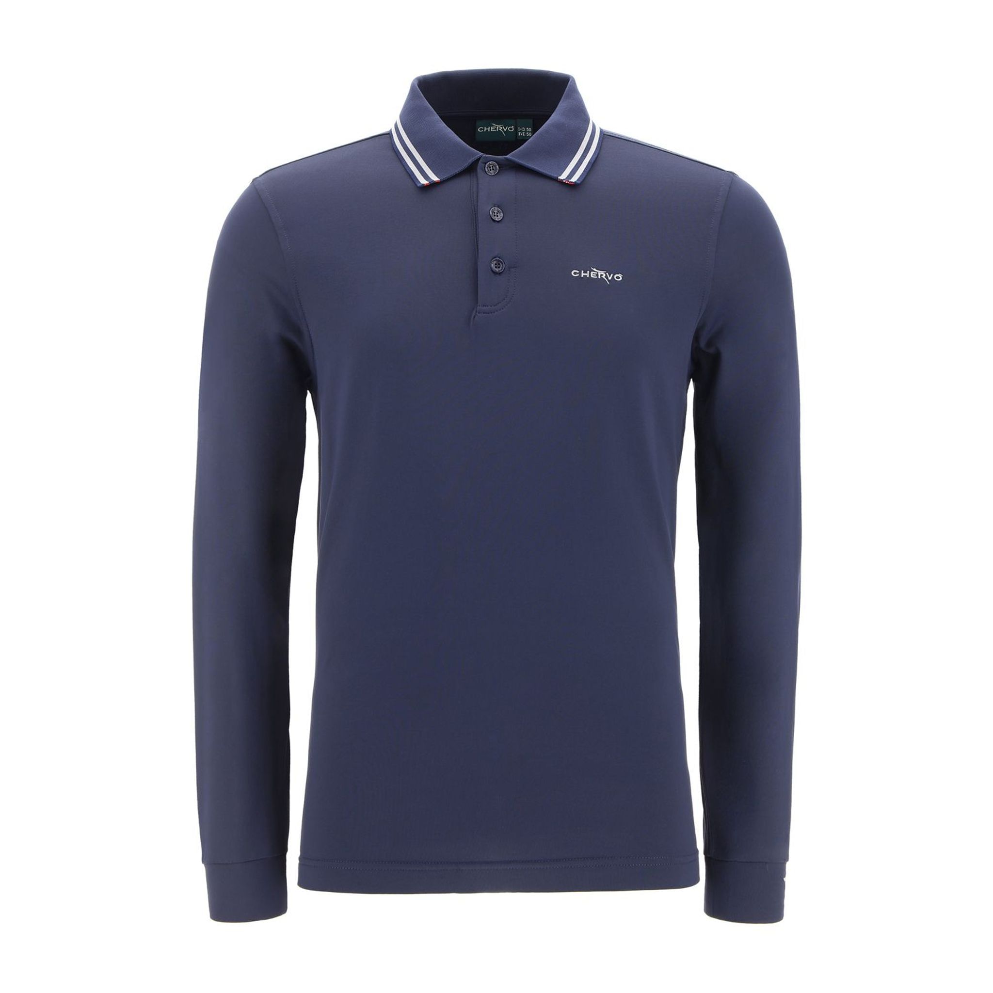 Chervo M Atem LS Polo Navy Herren