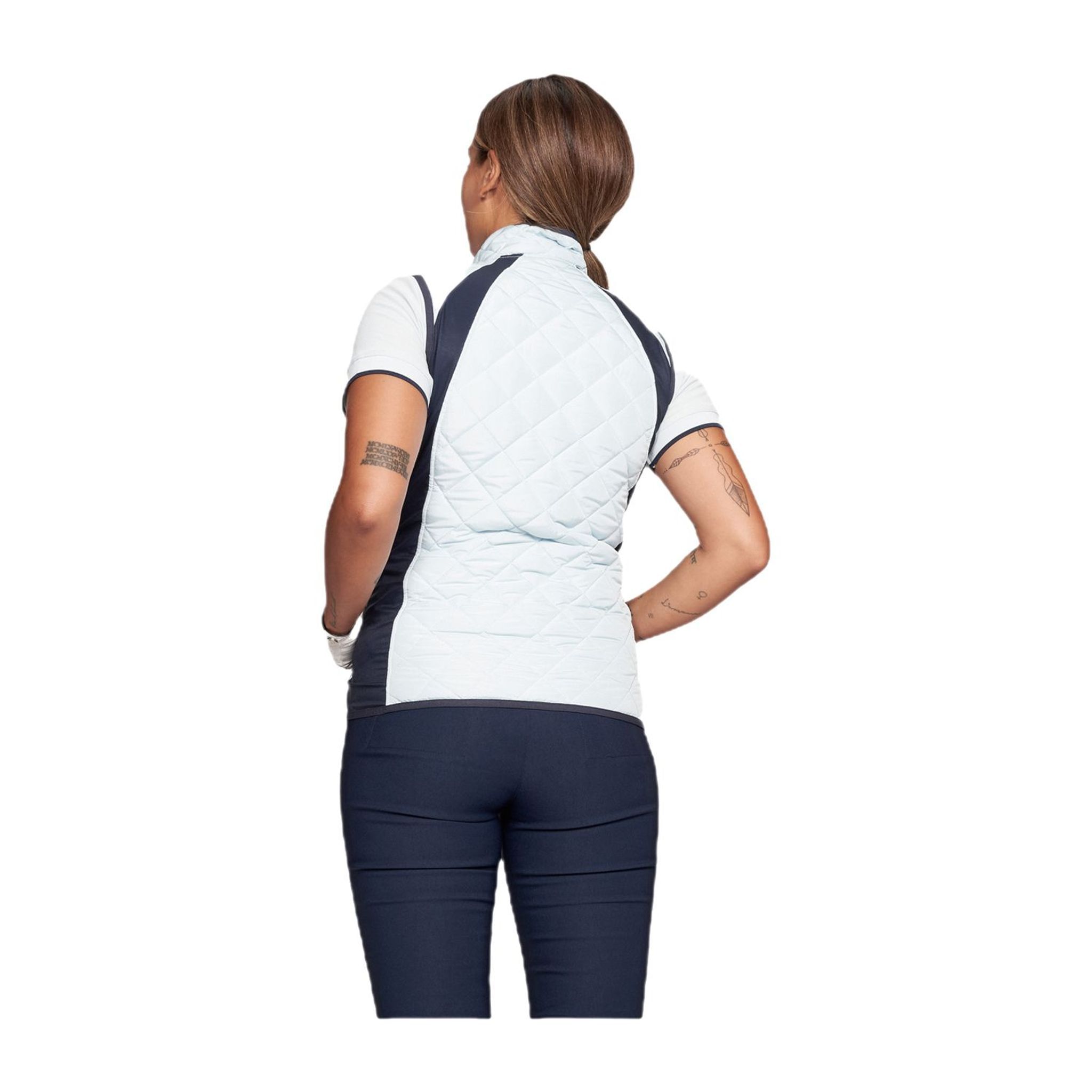 Röhnisch Tour Vest White/Navy Damen