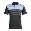 Under Armour Playoff Polo 2.0 Black/Isotope Blue/Mineral Blue Herren