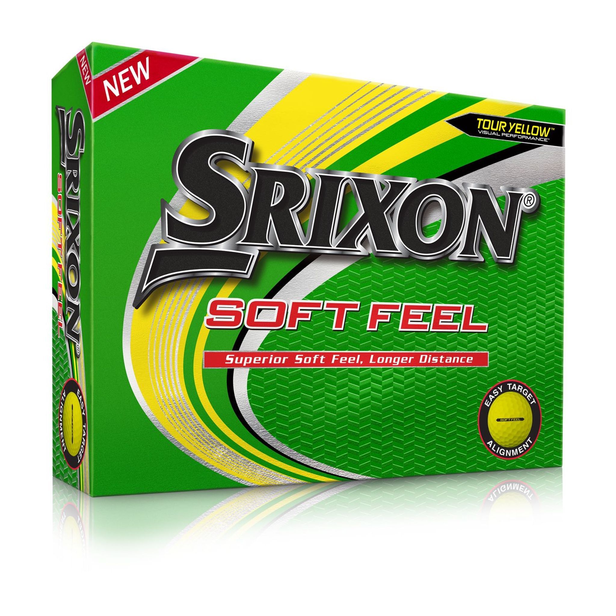 Srixon Soft Feel 12 Brite [12Bälle] Orange