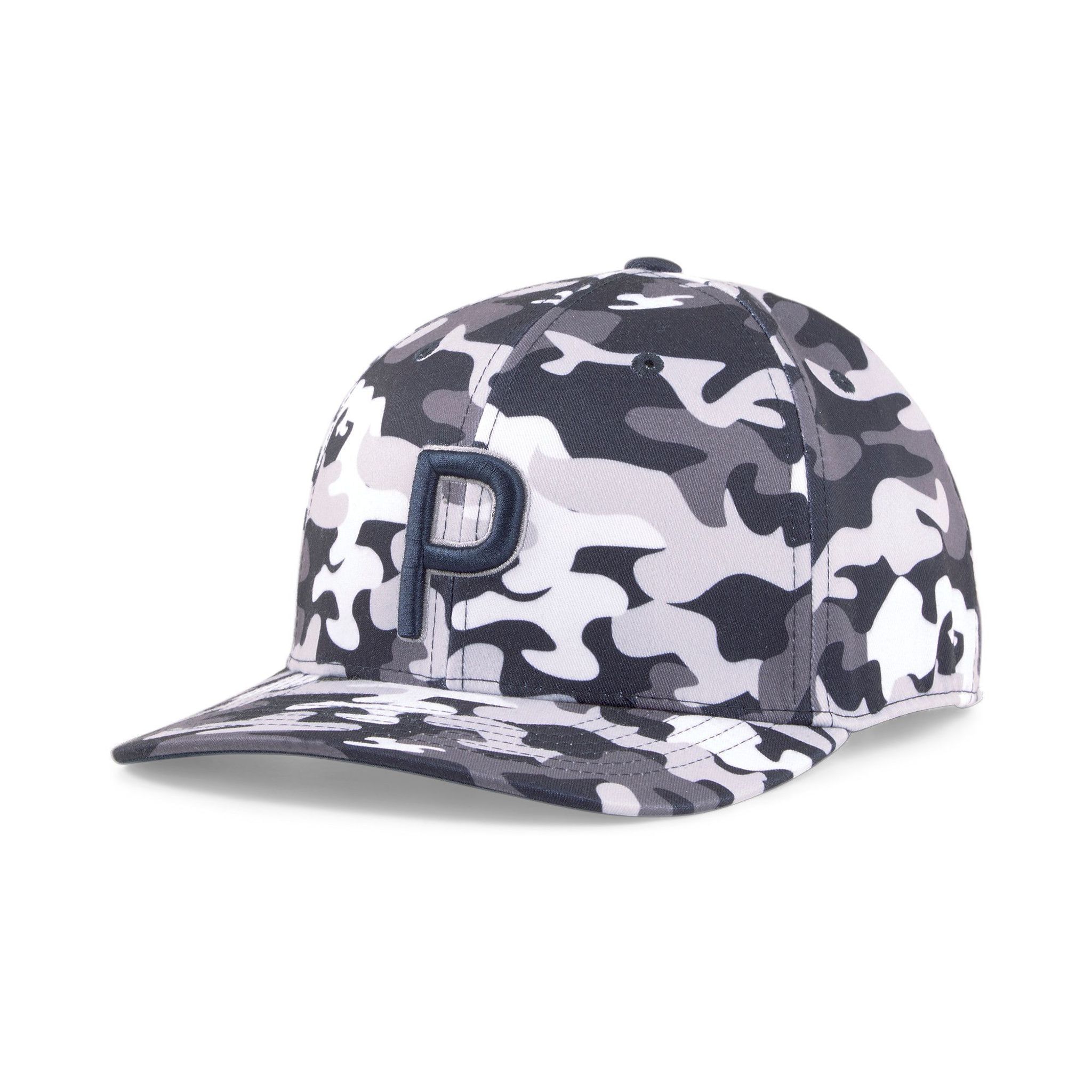 Puma Kappe Camo Muster P Snapback Herren