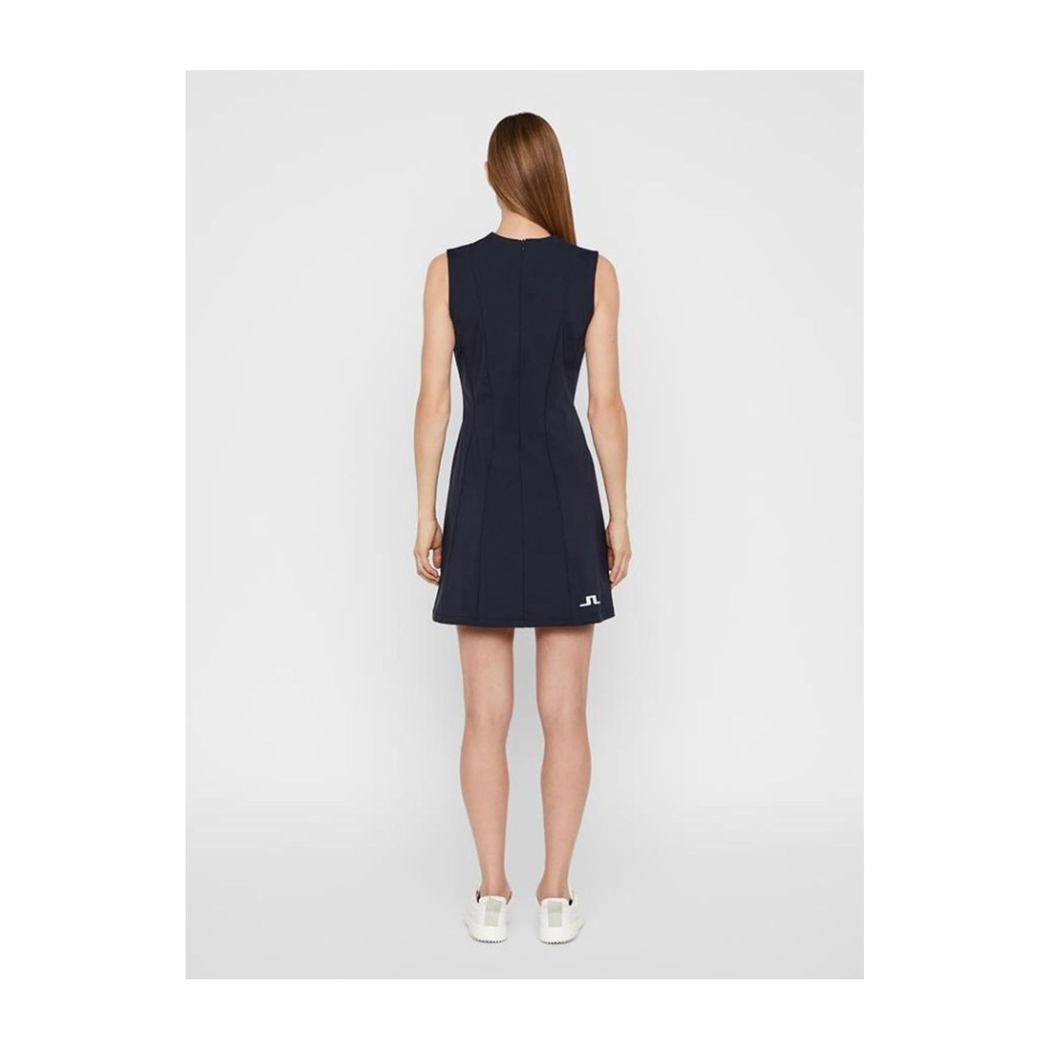 J. Lindeberg W Jasmin Lux Sculpt Kleid Jl Navy Damen