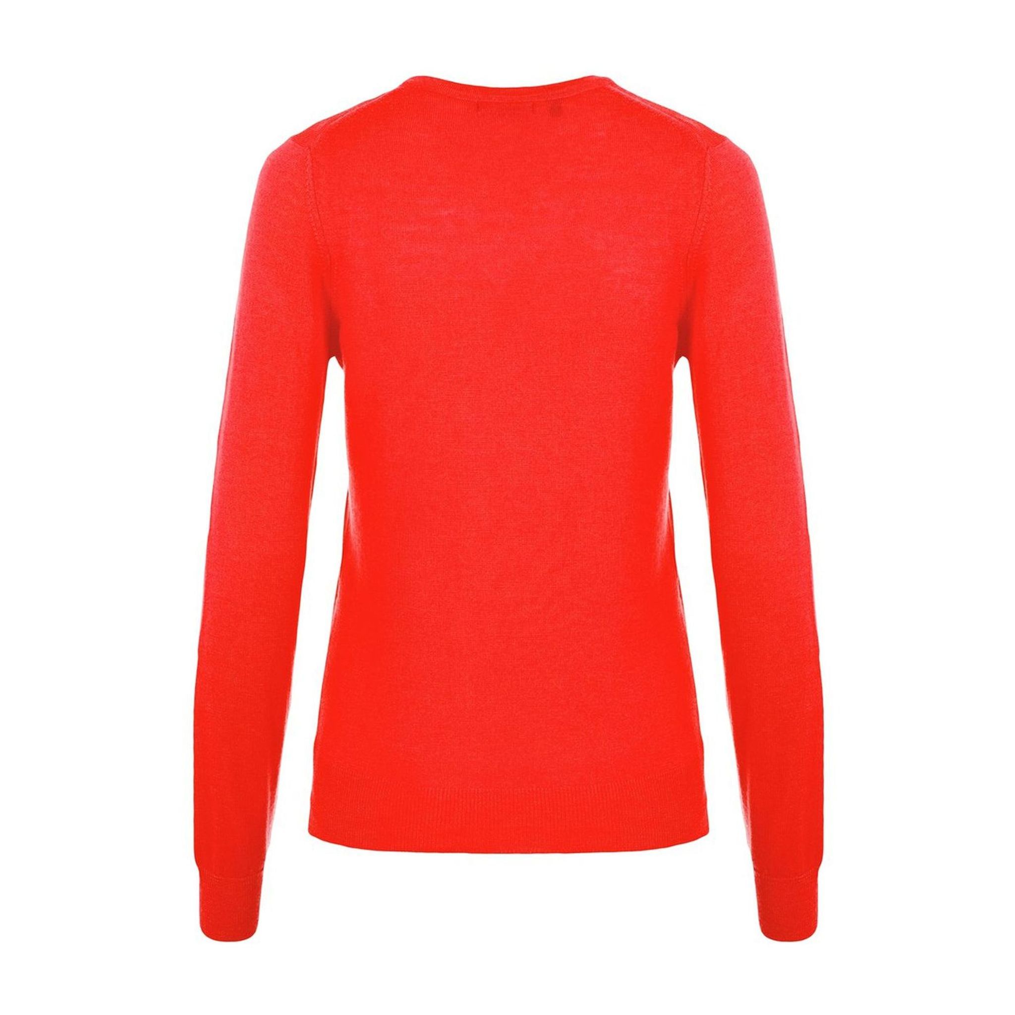 J. Lindeberg W Amaya-True Merino Sweater Tomato Red Damen