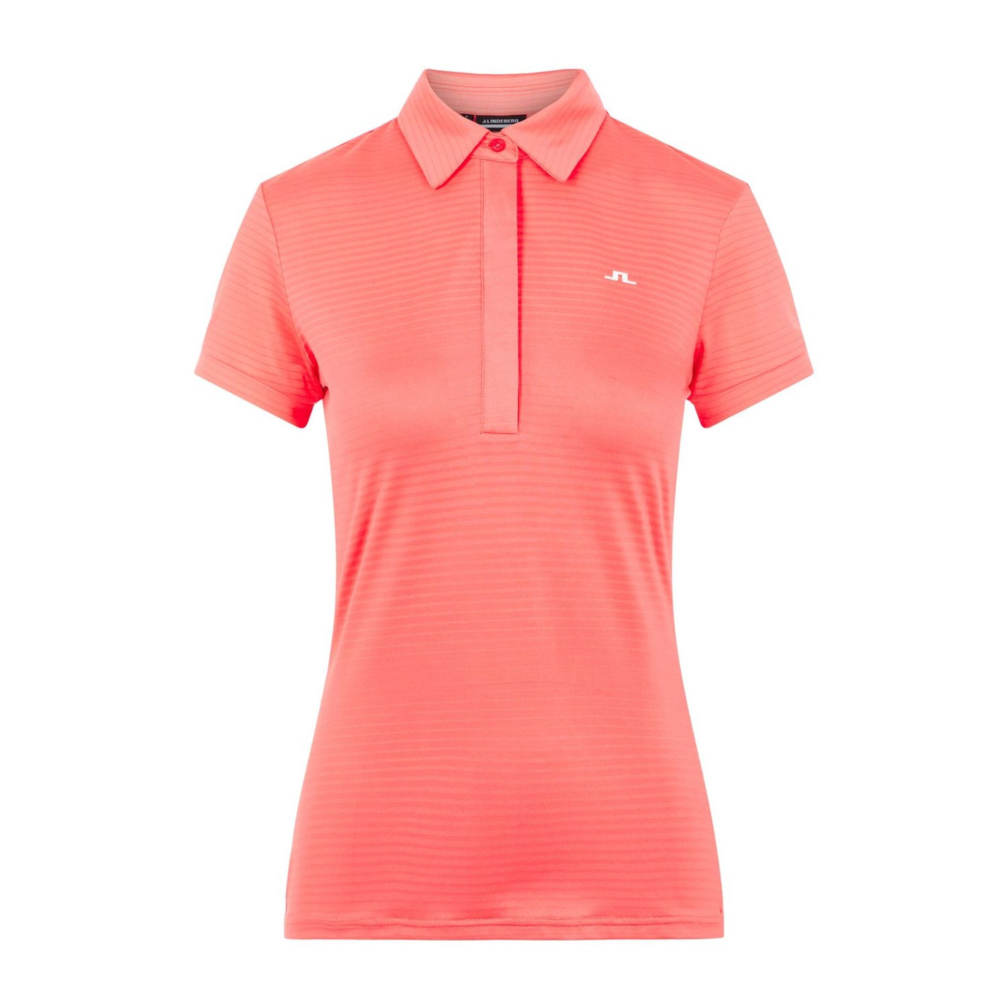 J. Lindeberg W Sue SS Polo Tropical Coral Damen