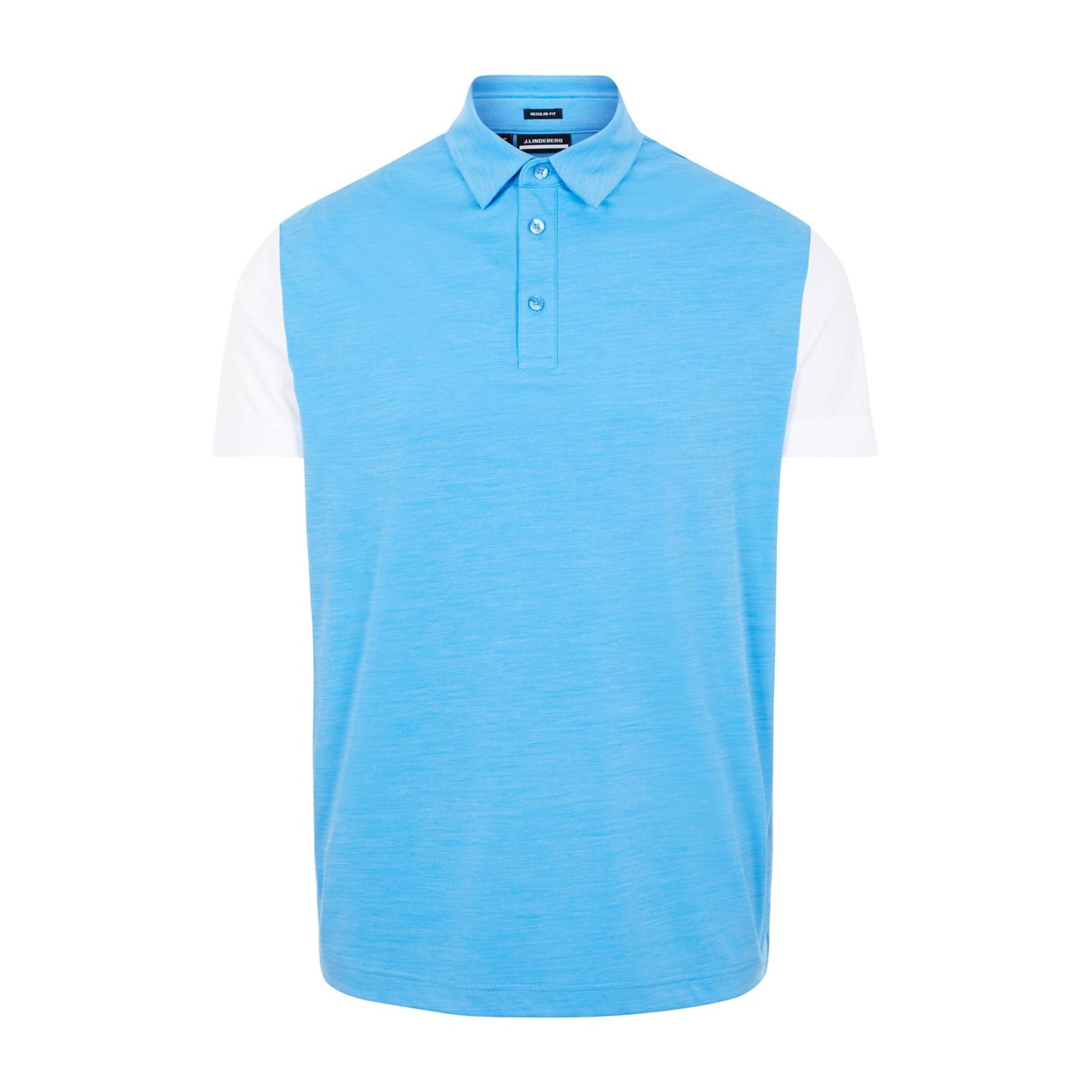 J. Lindeberg M Harry Regular Fit SS Polo Ocean Blue Herren