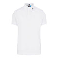 J. Lindeberg M KV Regular Fit Golf Polo White Herren