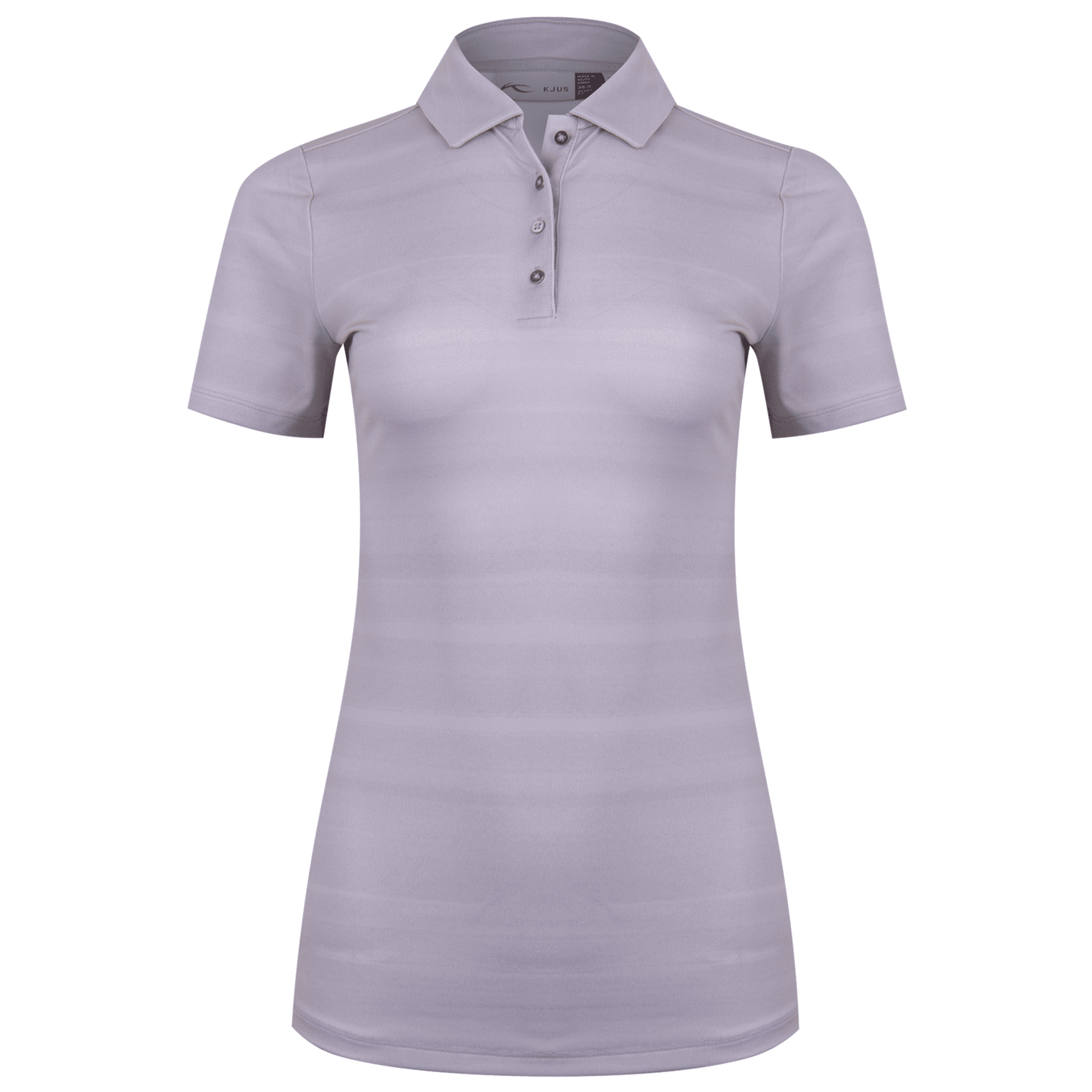 Kjus W Enya Printed Polo SS Weiß/Alloy Damen