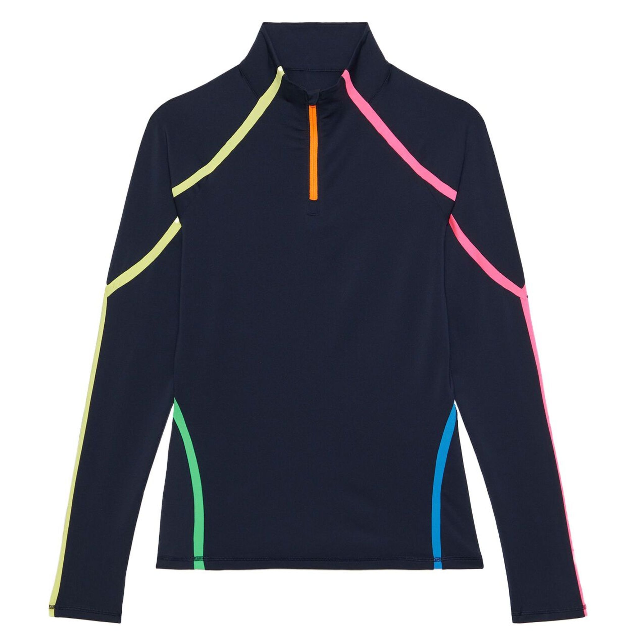 GFORE Colour Block 1/4 Zip Golf Polo Damen Damen