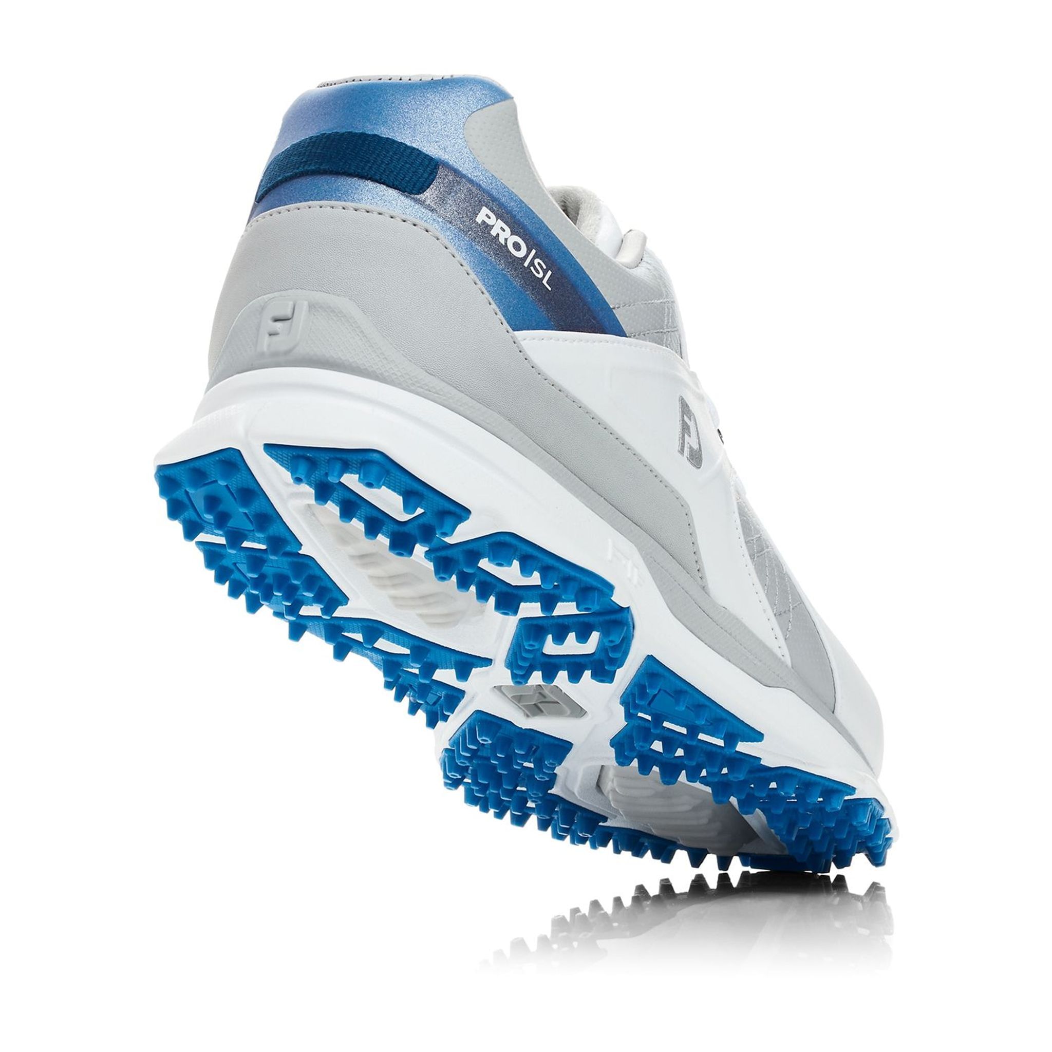 Footjoy M Pro SL Wide White/Grey/Royal Herren