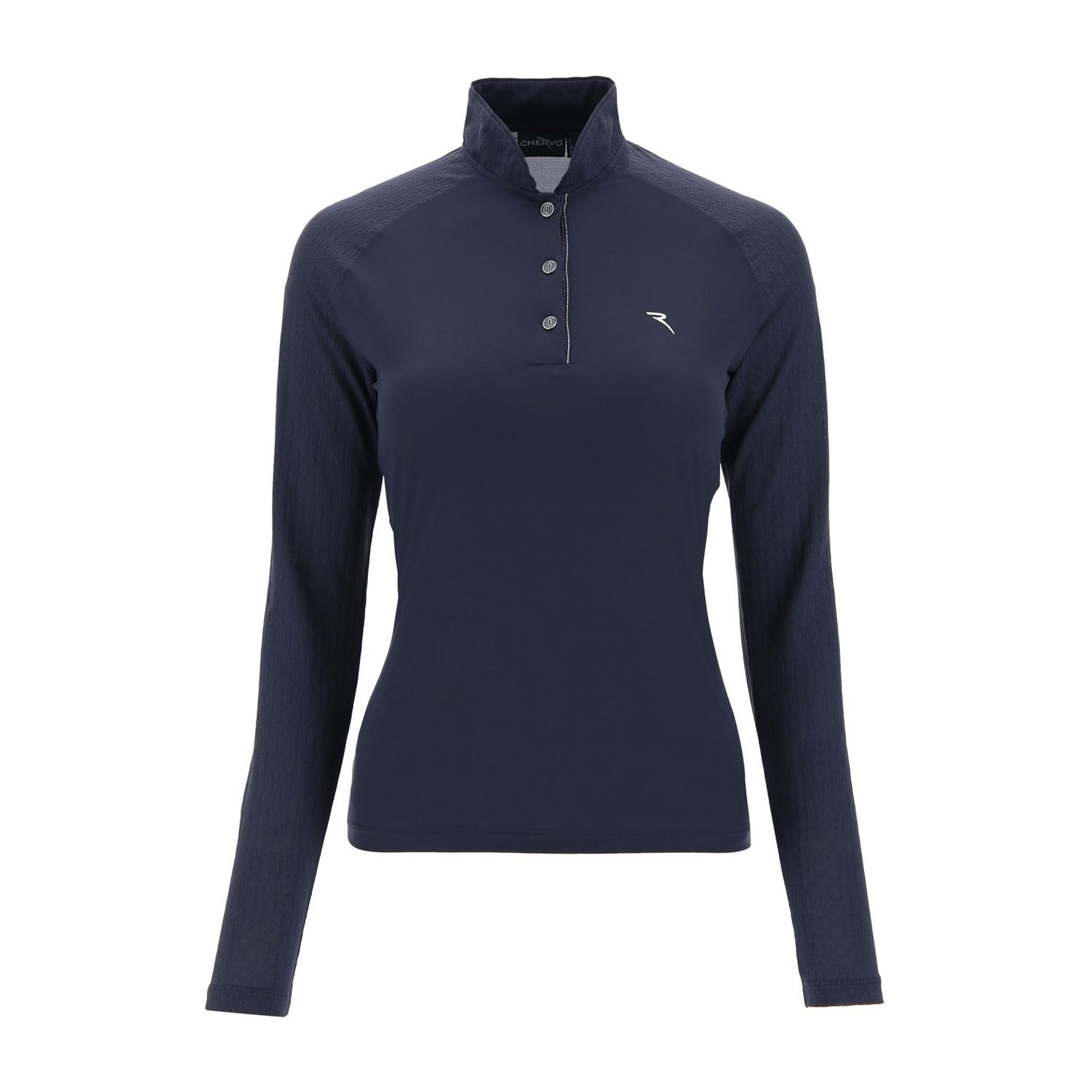 Chervo W Ambolo LS Polo Navy Damen