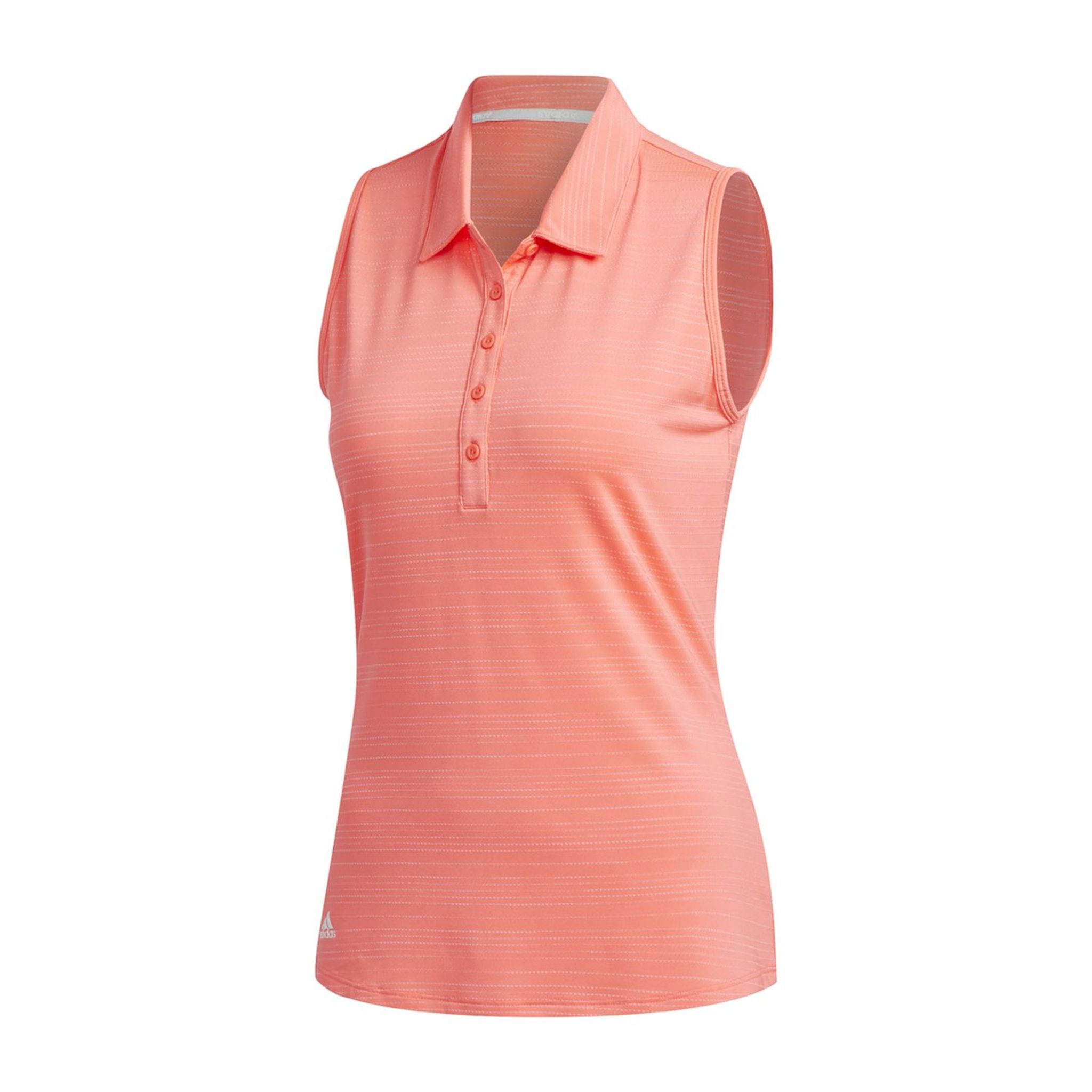 Adidas W Microdot SL Polo Flash Red Damen