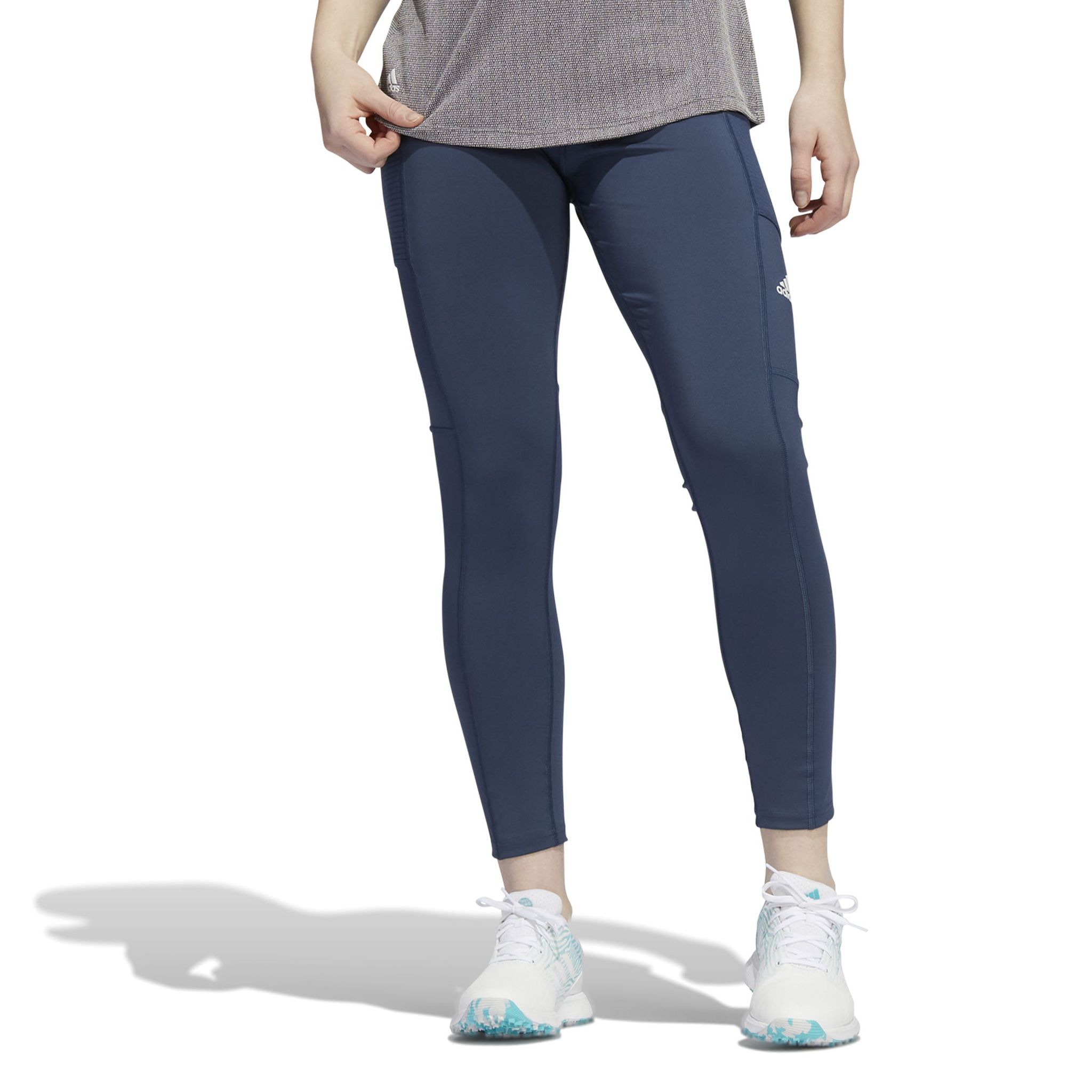 Adidas Ready Golf Leggings Navy Damen Damen