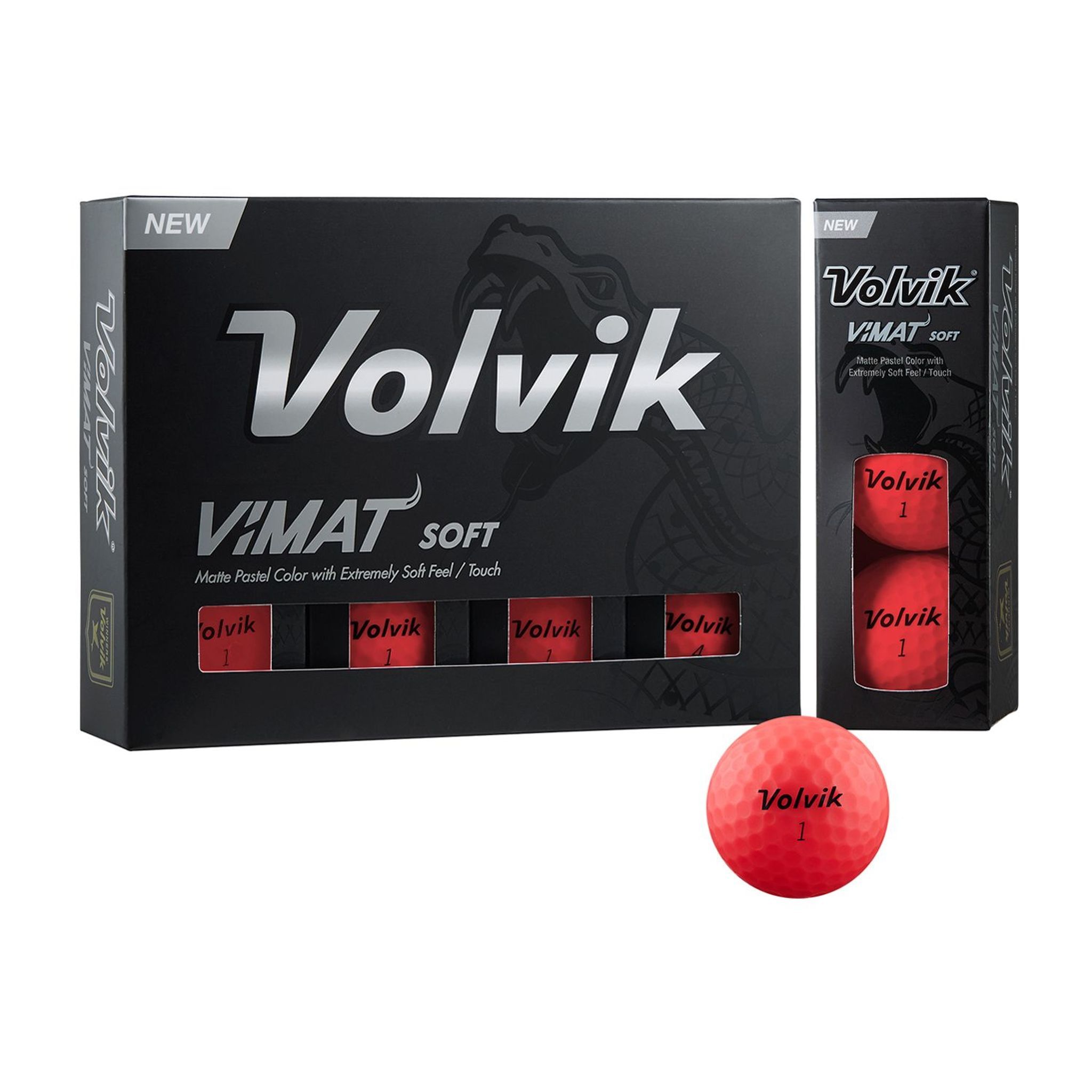 Volvik Vimat Soft 2022 12Bälle Gelb