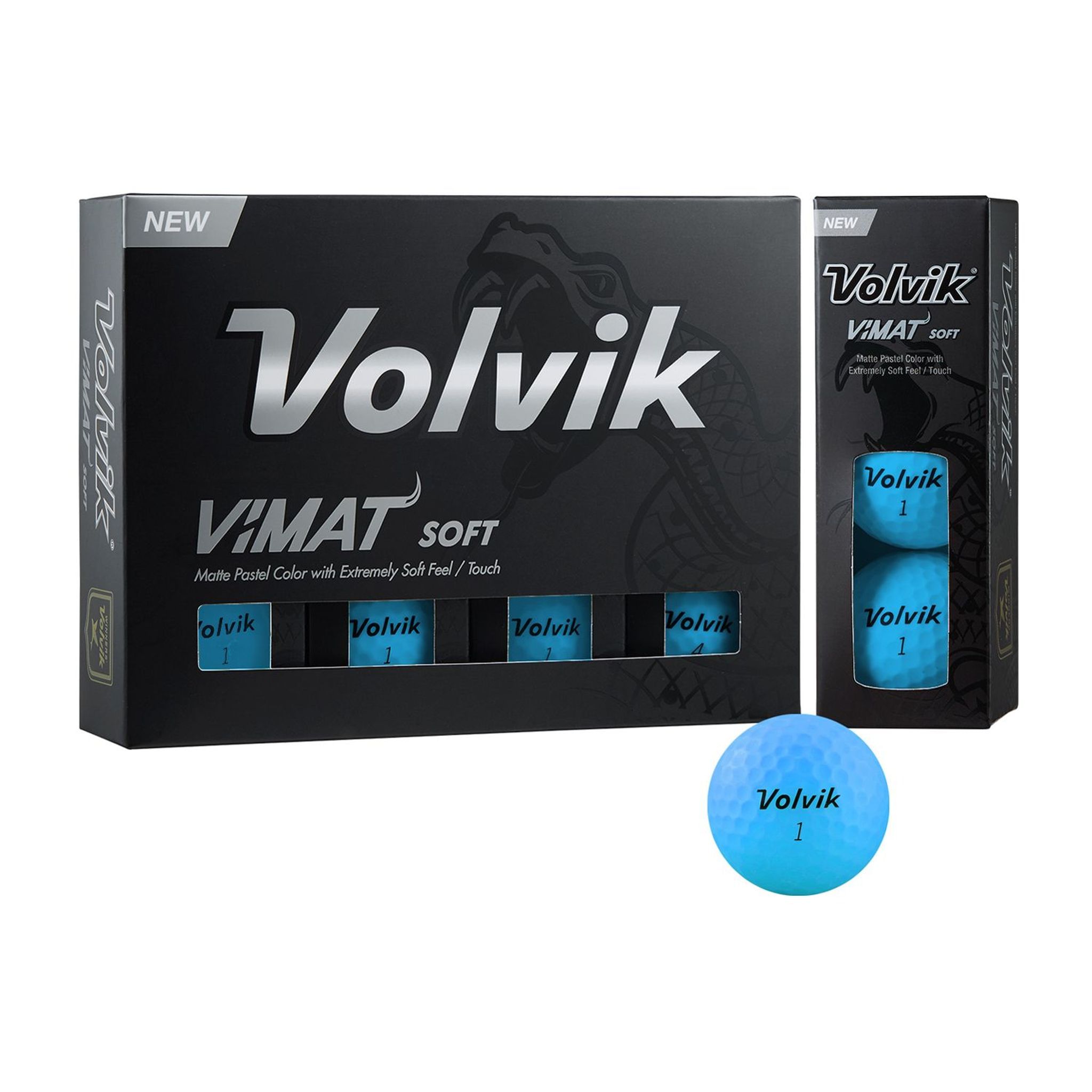 Volvik Vimat Soft 2022 12Bälle Gelb