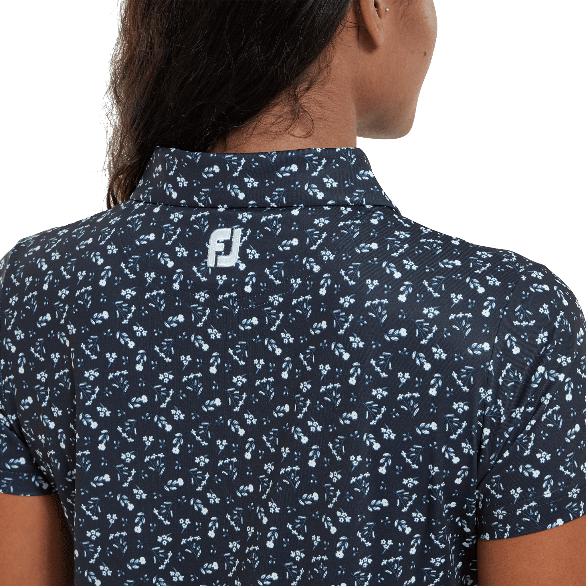 Footjoy Floral Print Poloshirt Damen