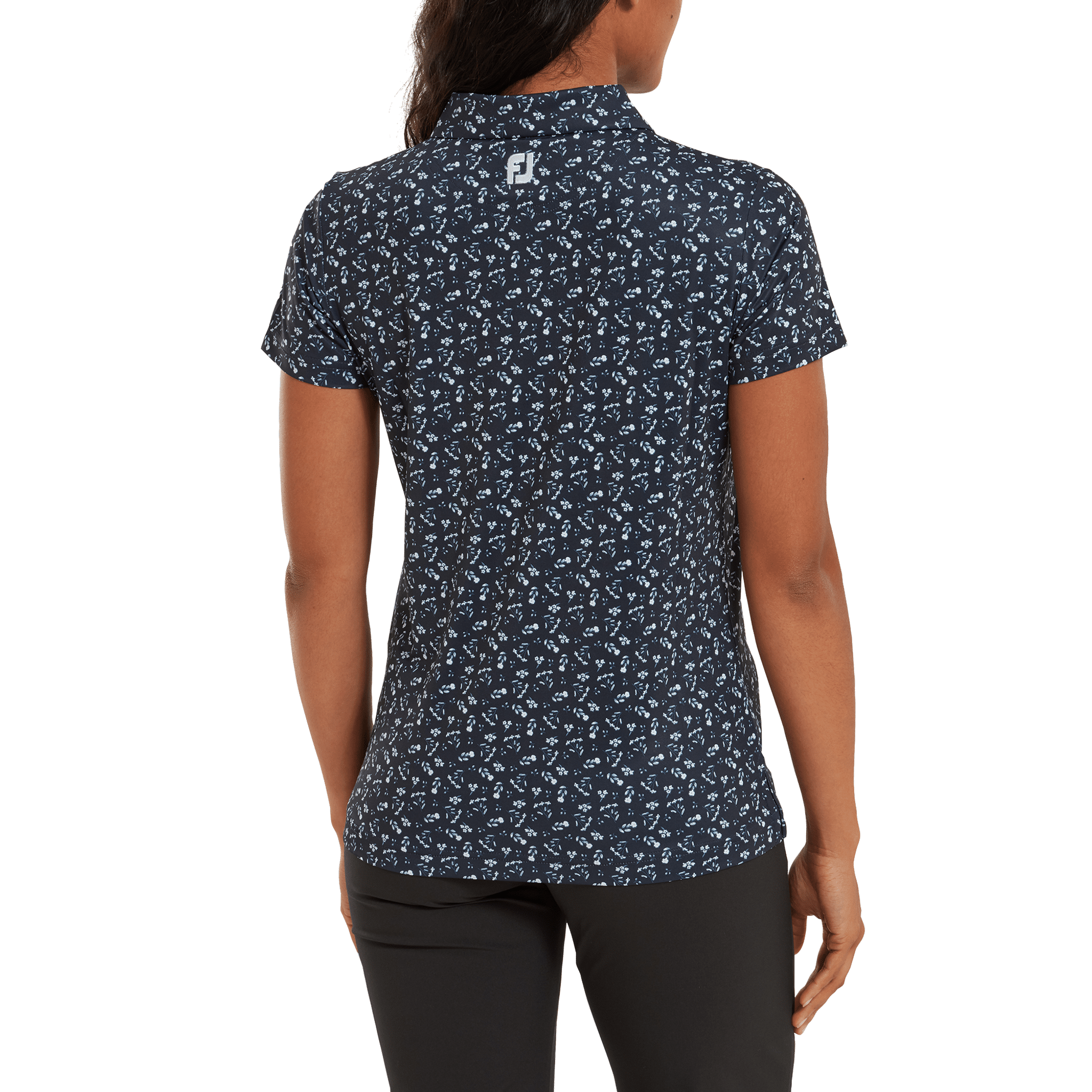 Footjoy Floral Print Poloshirt Damen