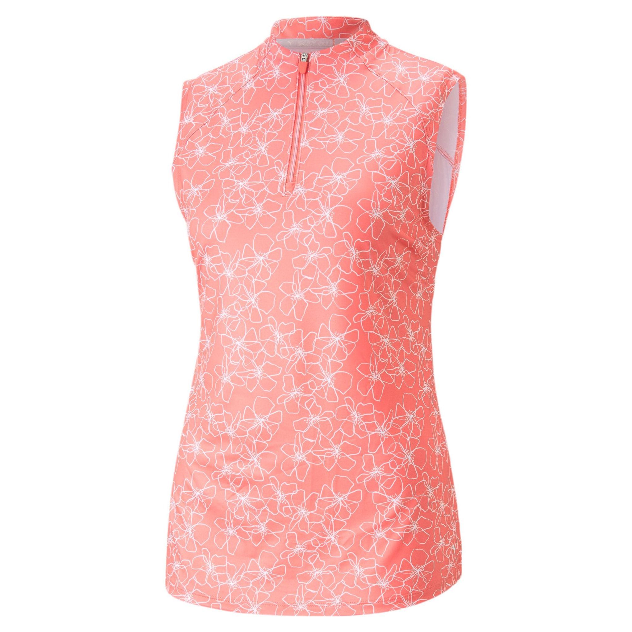 Puma Puma Cloudspun Island Flower Polo aermellos Damen Damen