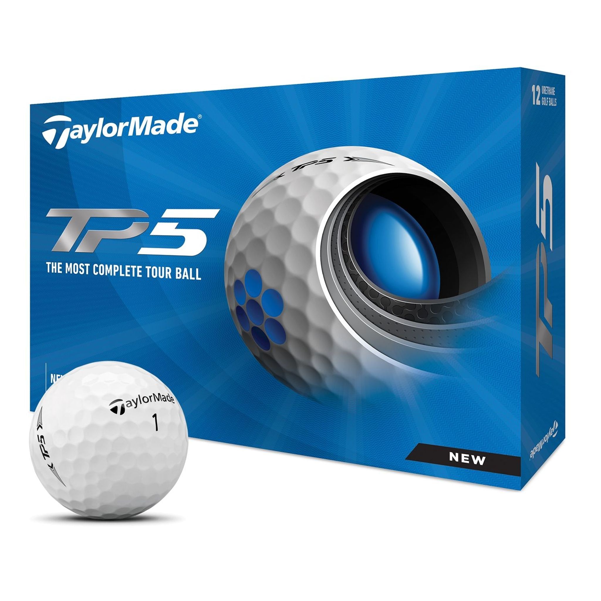 TaylorMade TP5 Golfbaelle