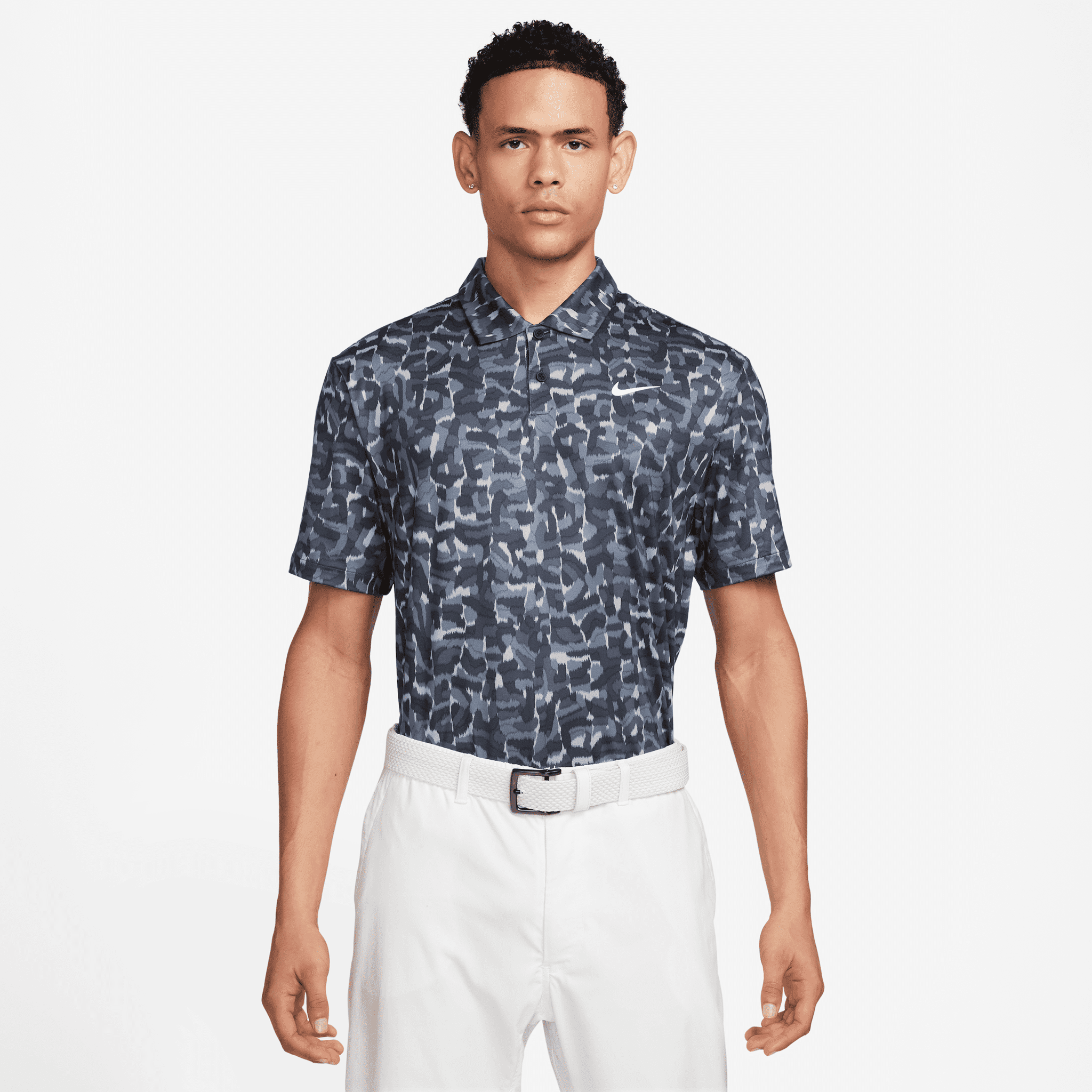 Nike Dri-Fit Tour Confetti Print Polo Herren