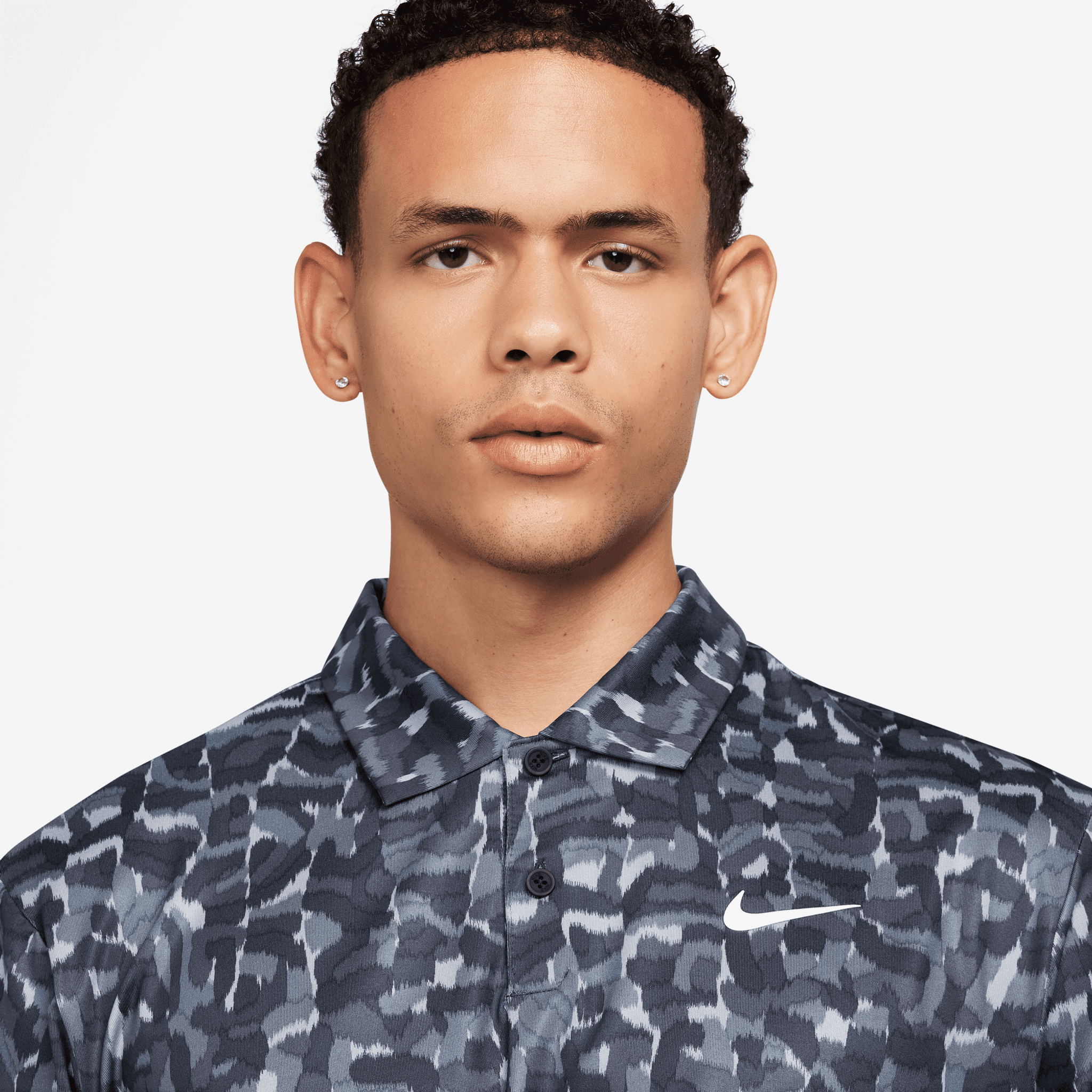 Nike Dri-Fit Tour Confetti Print Polo Herren