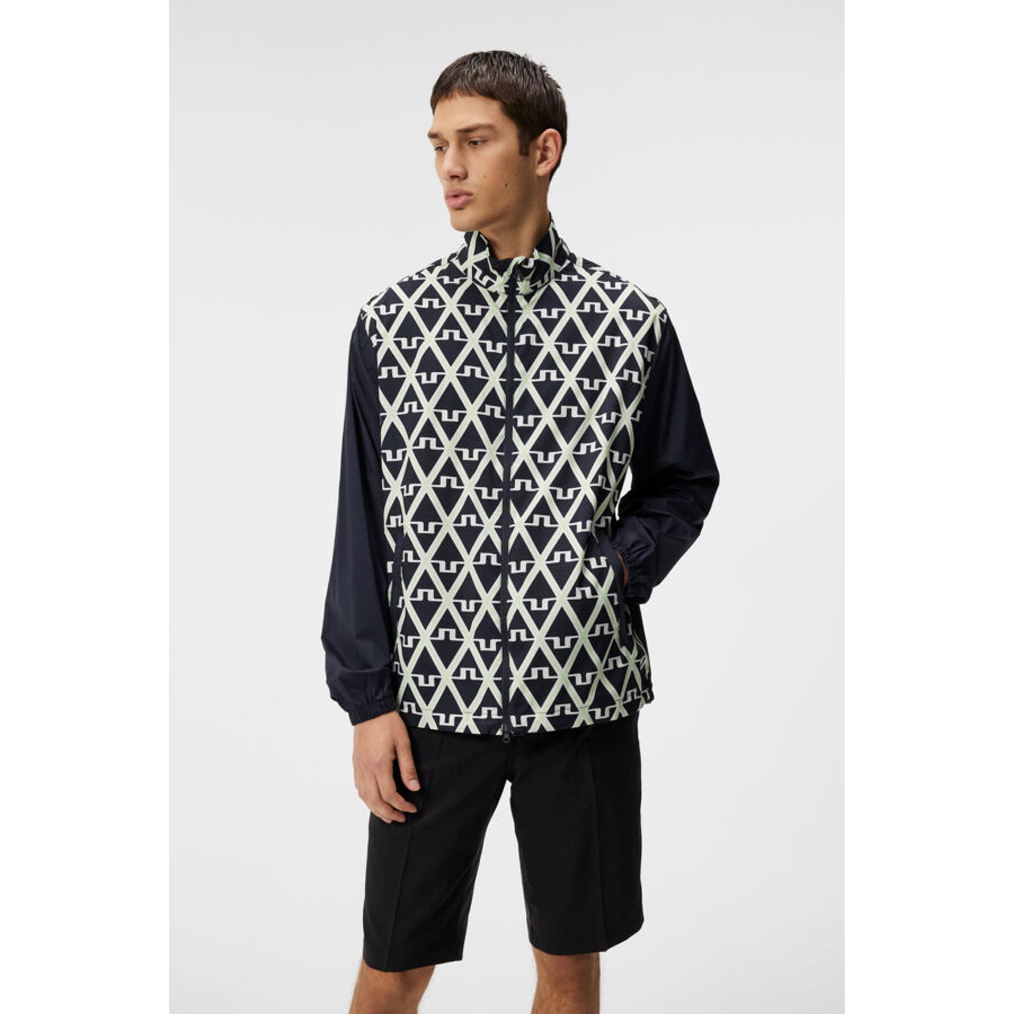 J. Lindeberg Lear printed Wind jacket Herren