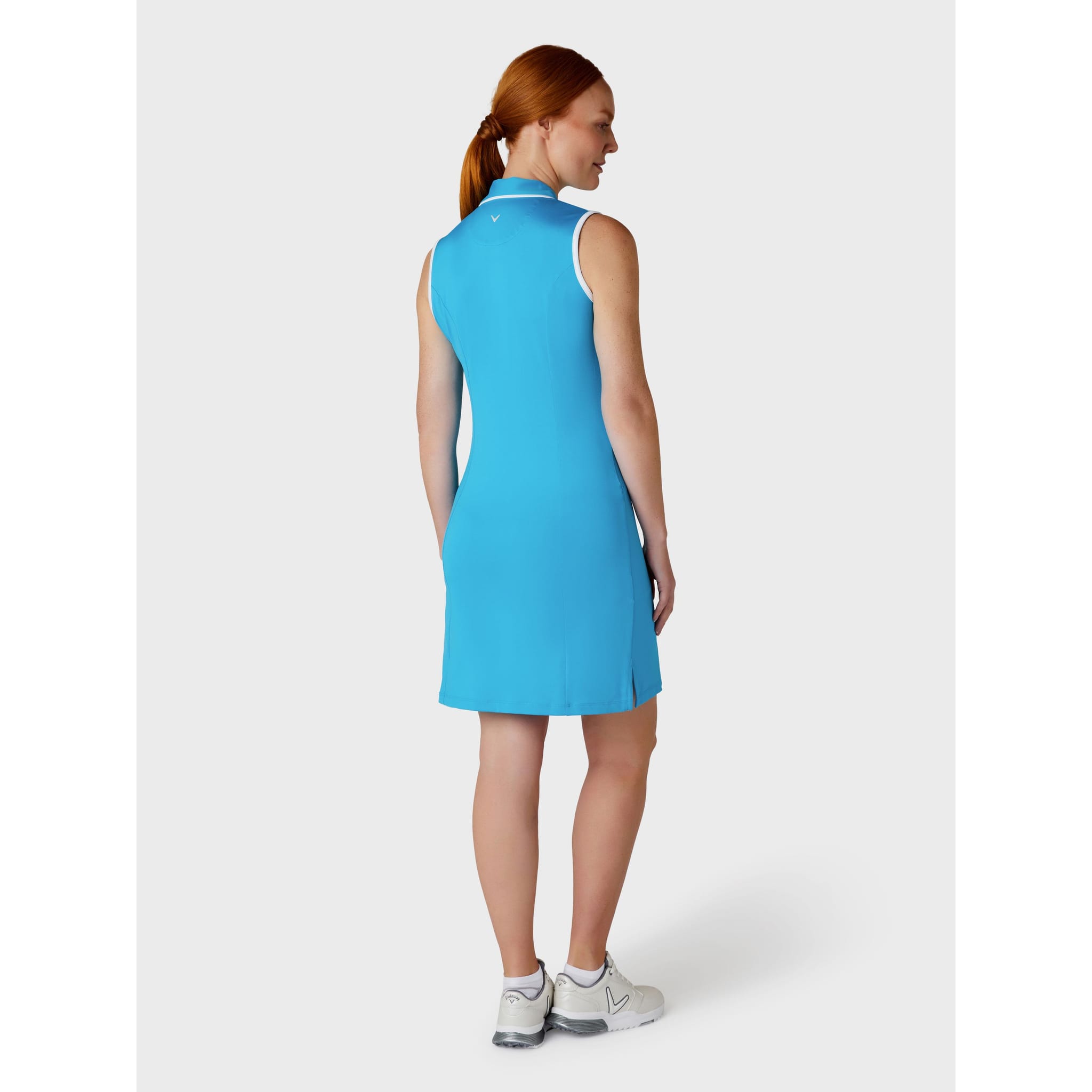 Callaway Sleeveless Snap Pla Kleid Damen