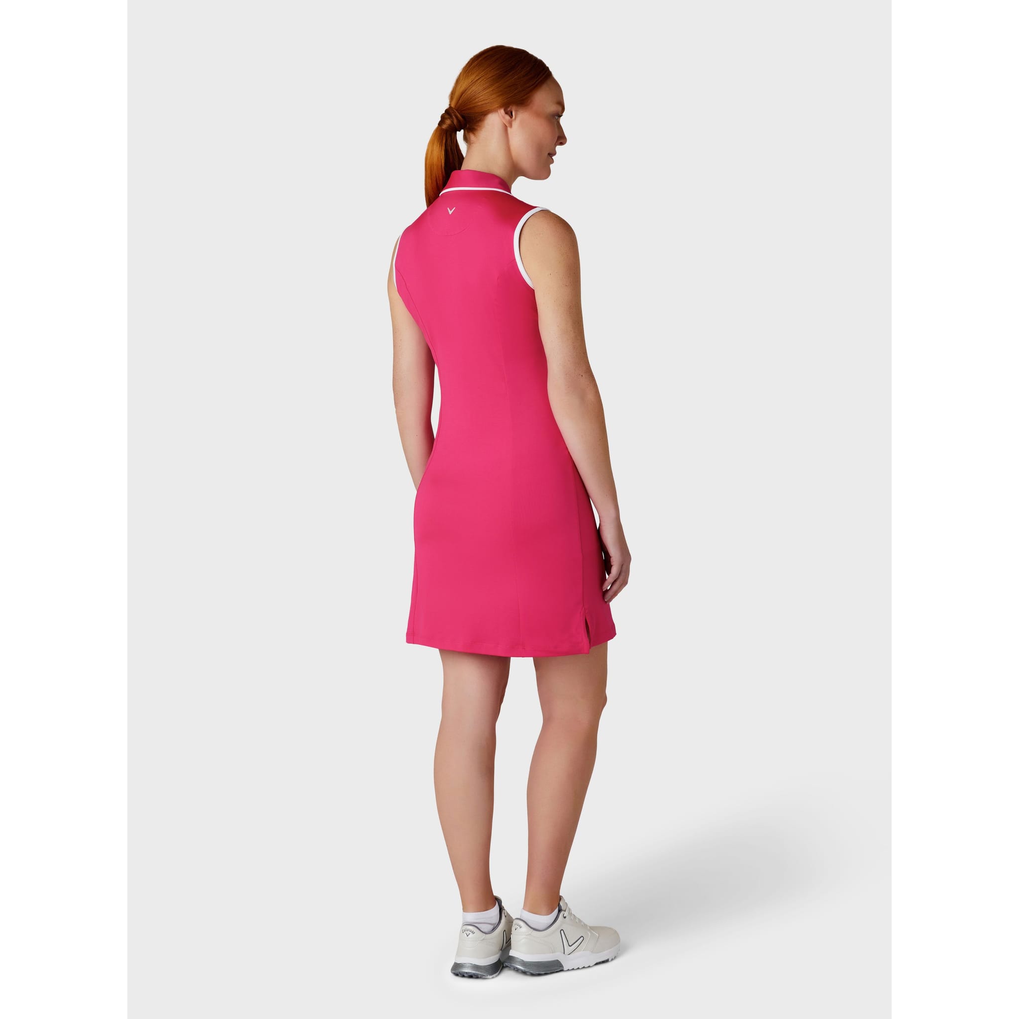 Callaway Sleeveless Snap Pla Kleid Damen