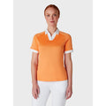 Callaway Short Sleeve V-Placket ColorBL Shirt Damen