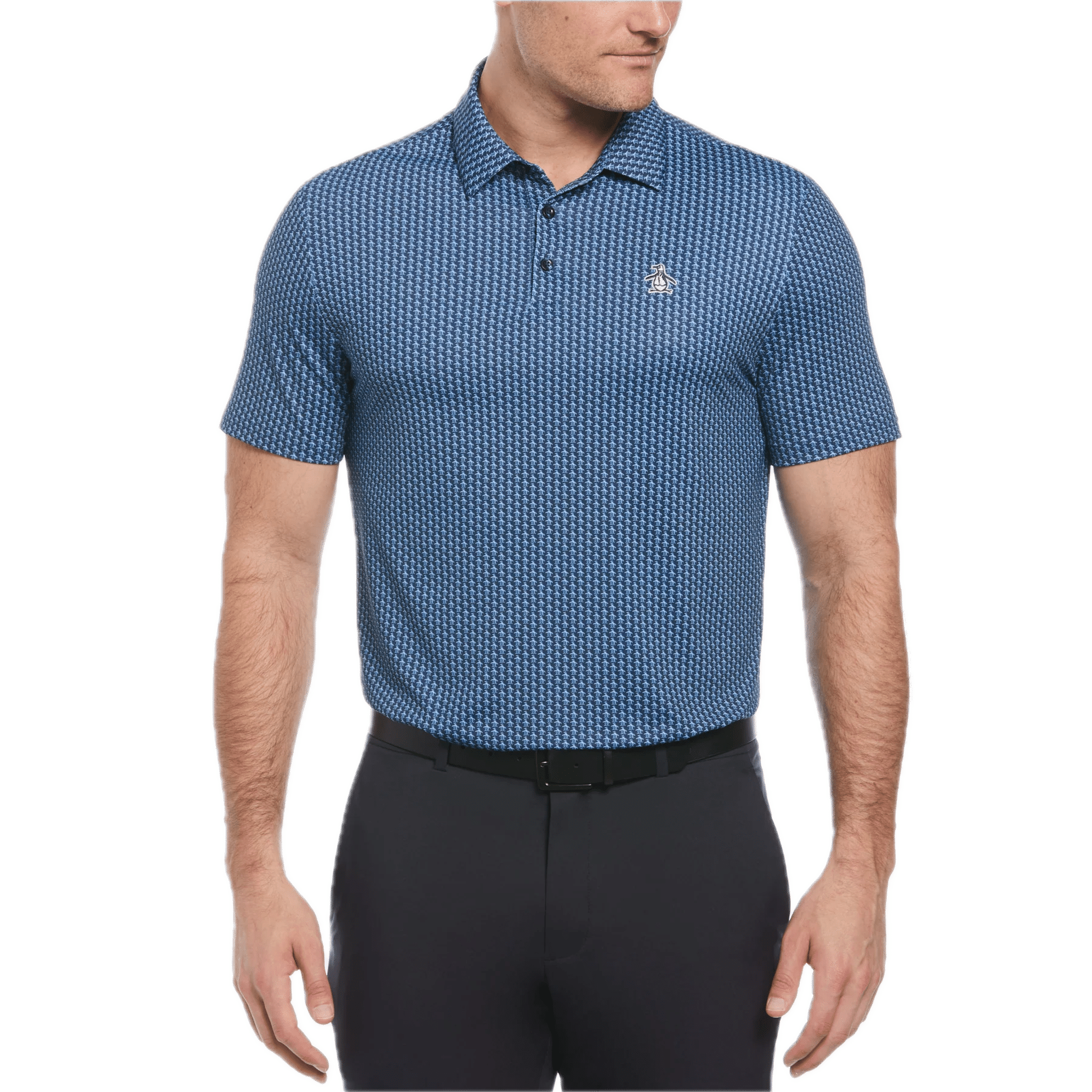 Original Penguin The All-Over Pete Print Polo Herren