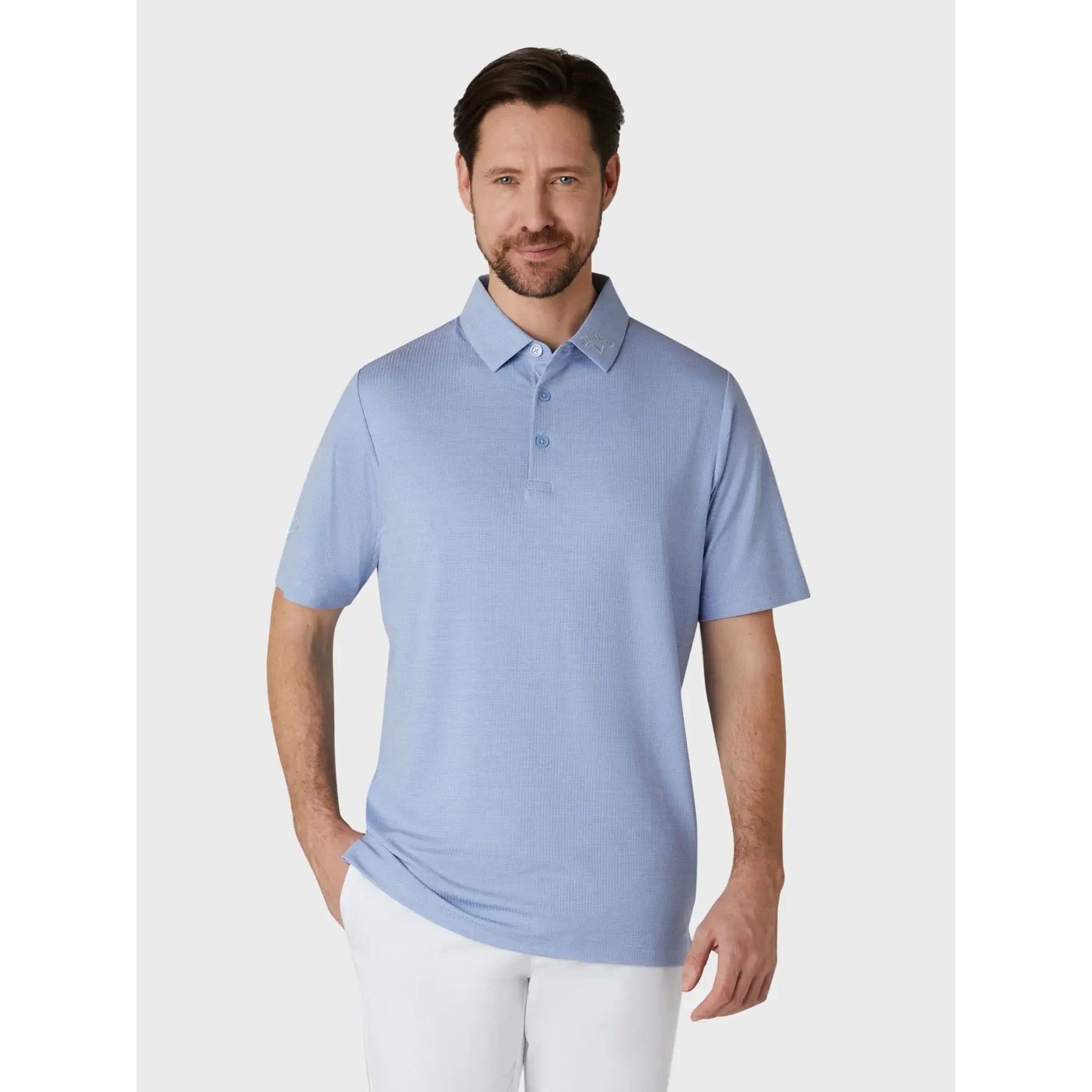 Callaway Premium Jacquard Poloshirt Herren