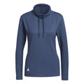 Adidas High Mock Golf Pullover Crew Navy Melange Damen Damen