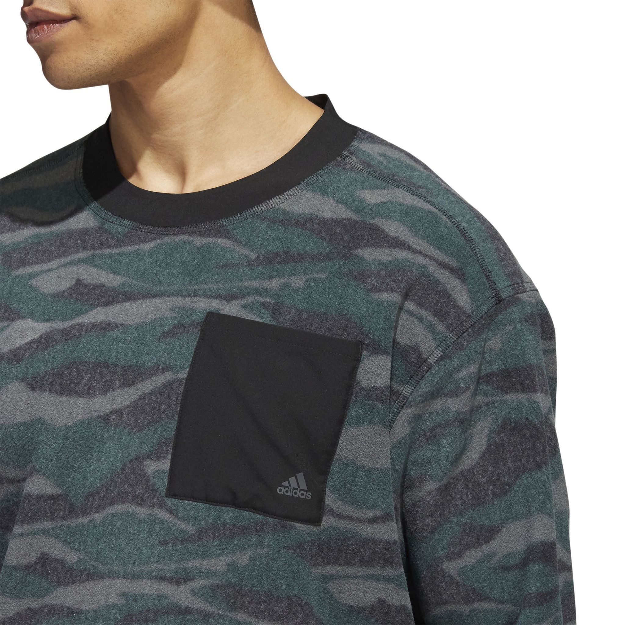 Adidas Txt Print Crew Pullover Herren