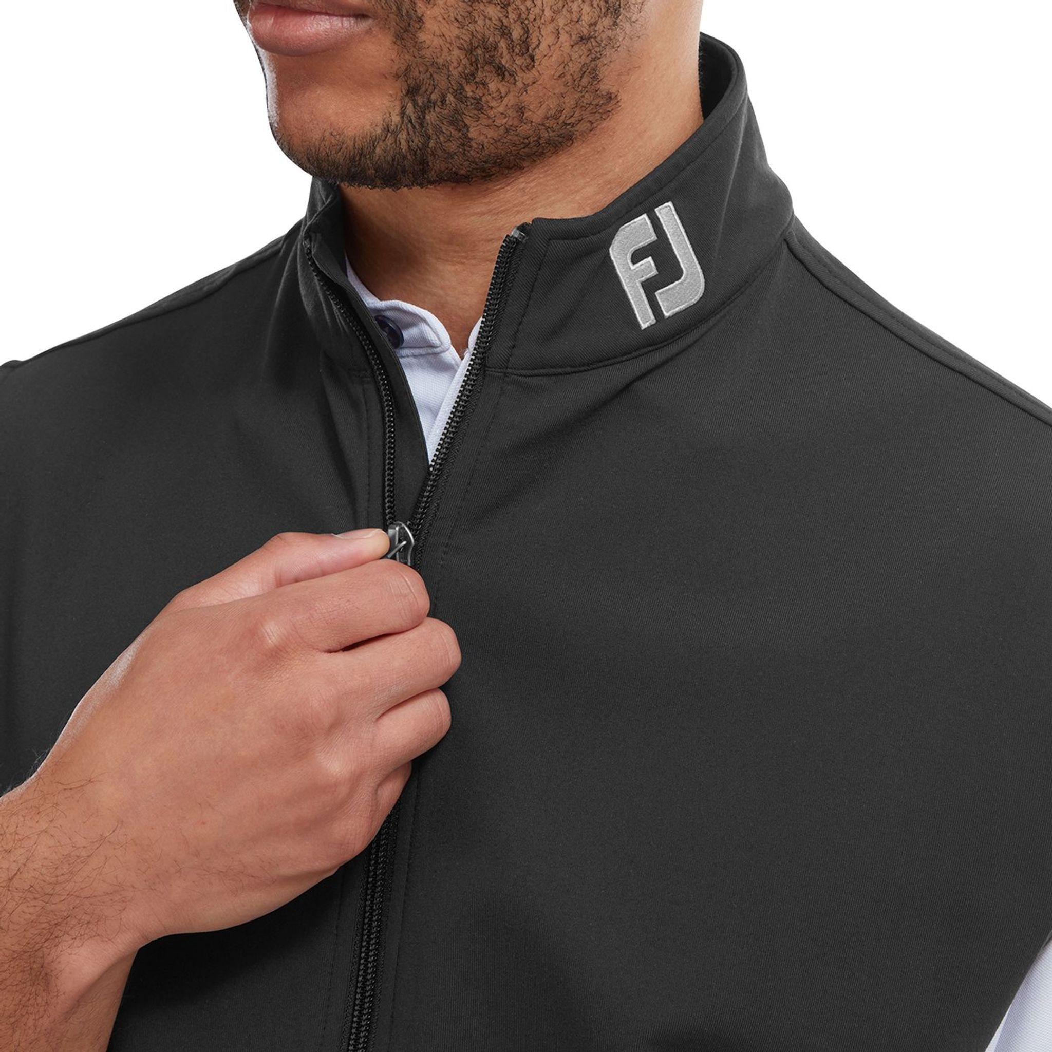 Footjoy Full Zip Knit Weste Herren