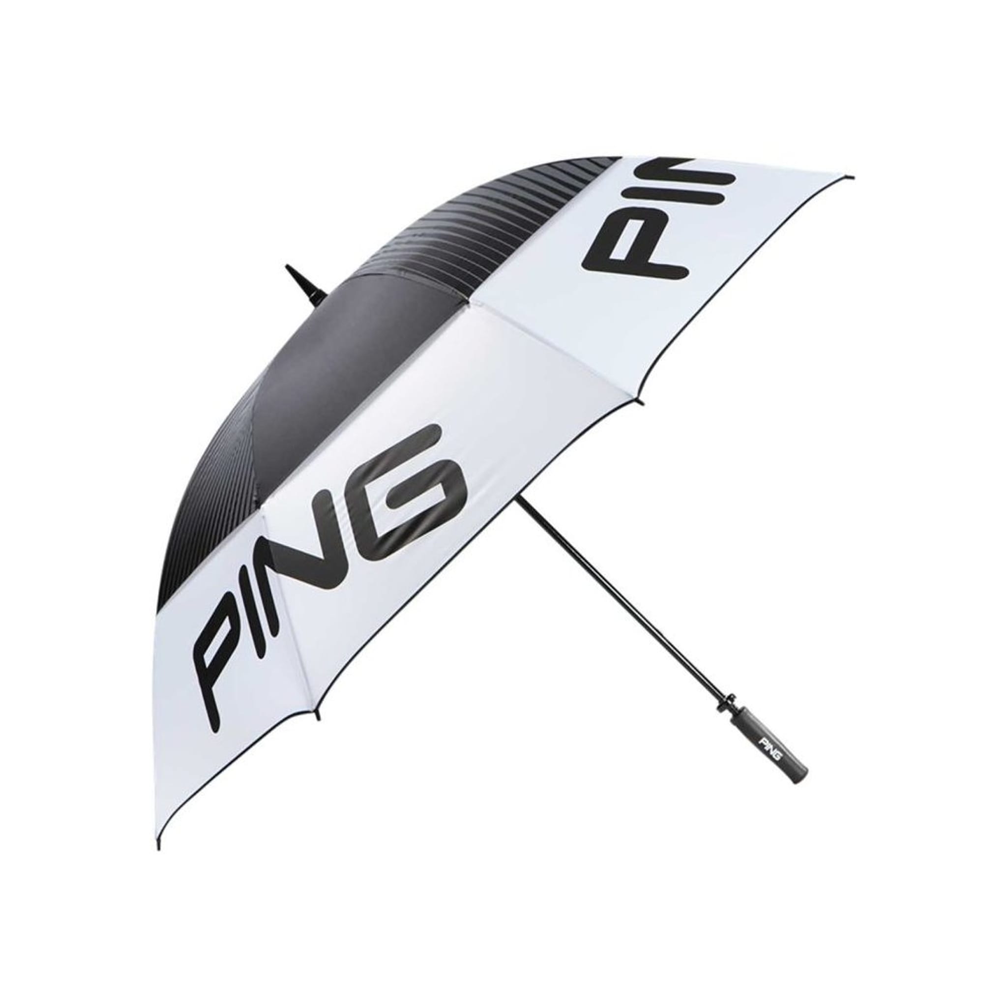 Ping Tour Regenschirm Weiß/Schwarz