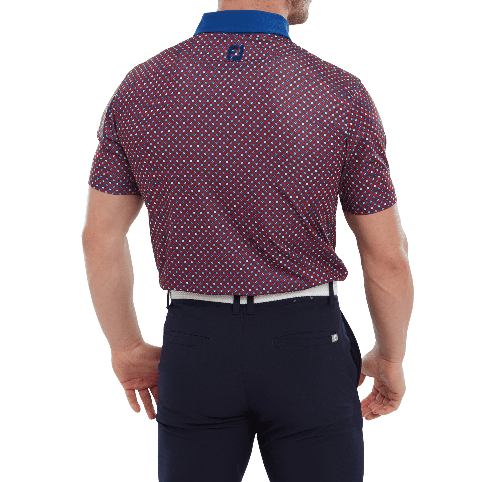 Footjoy Circle Print Poloshirt Herren