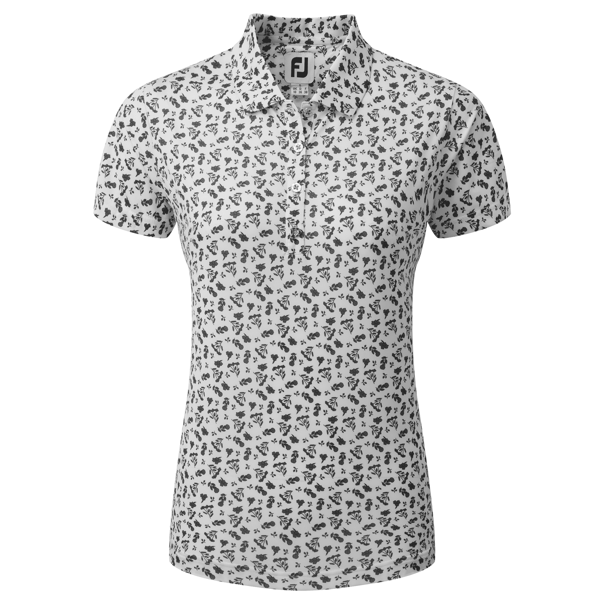 Footjoy Floral Print Poloshirt Damen