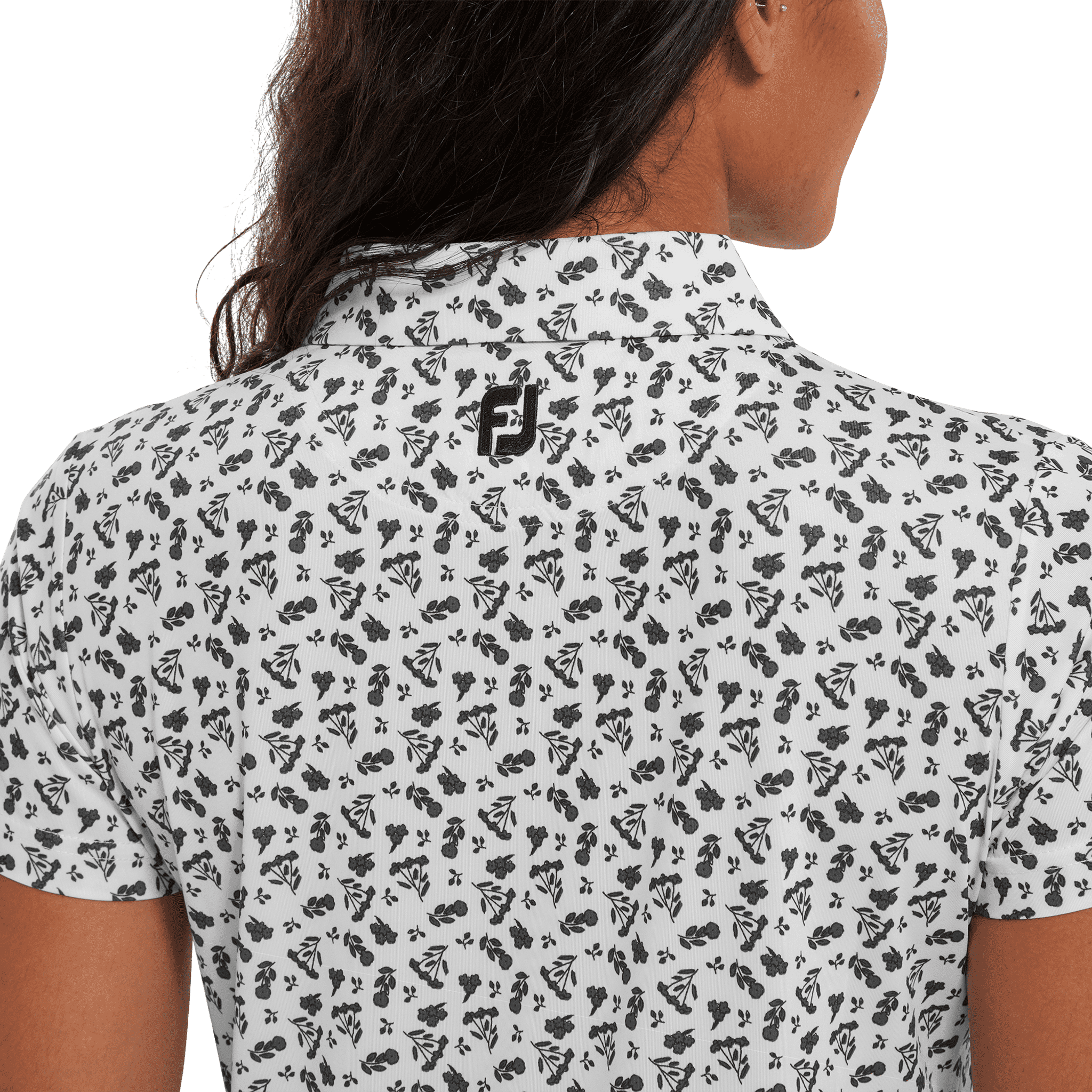 Footjoy Floral Print Poloshirt Damen