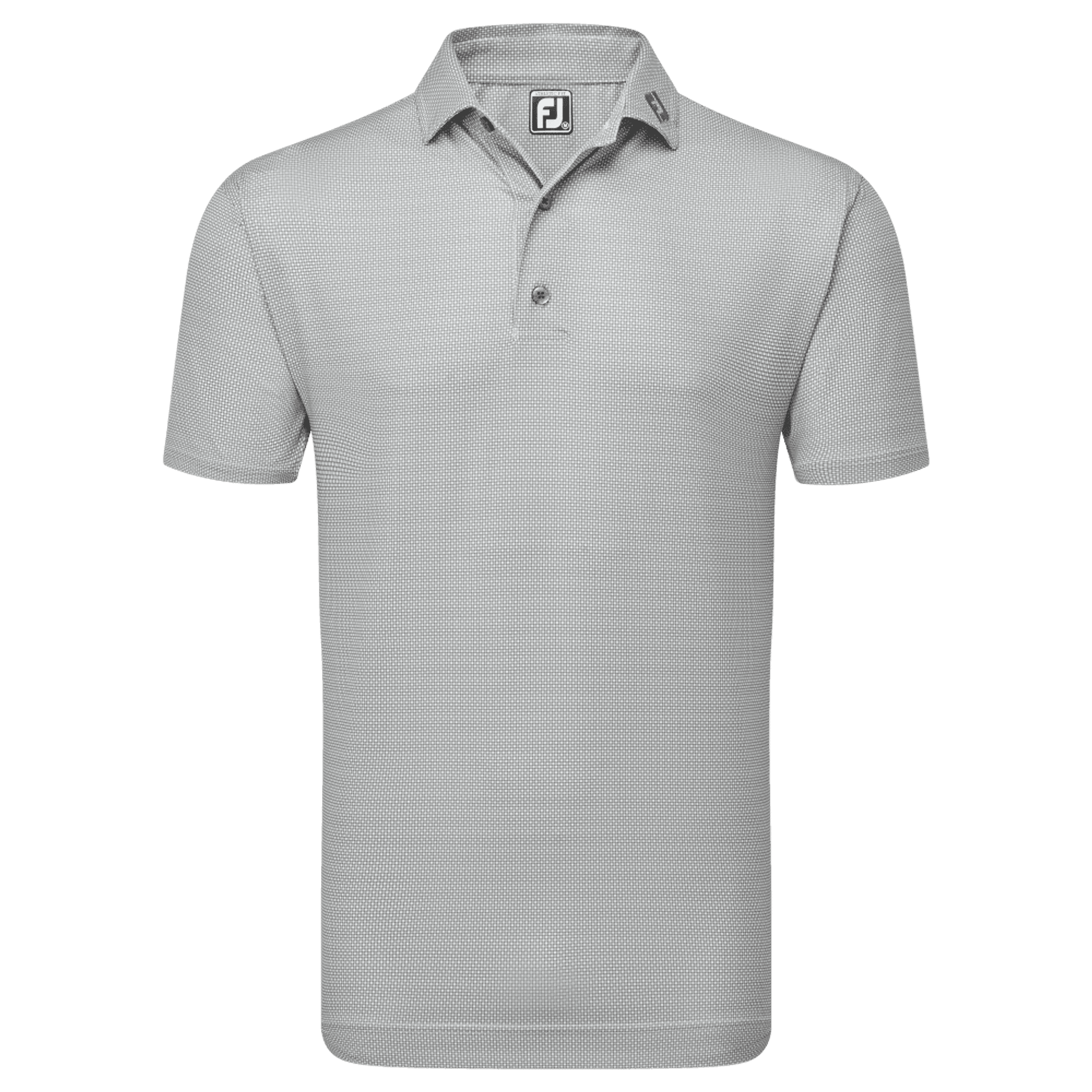 Footjoy Octagon Print Lisle Poloshirt Herren