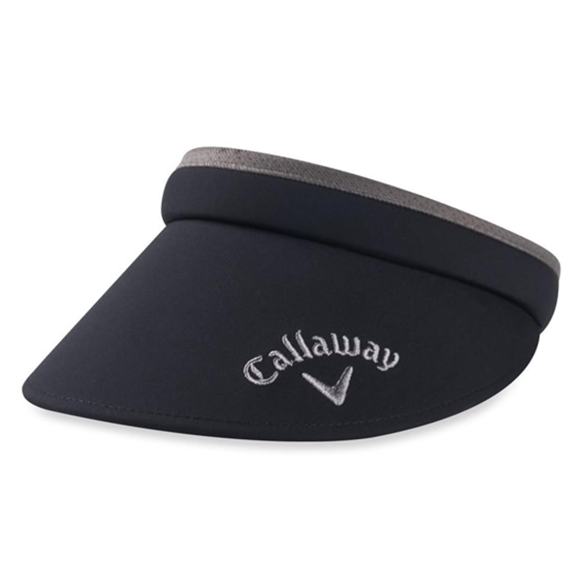 Callaway W Clip Visor Black/Charcoal Damen