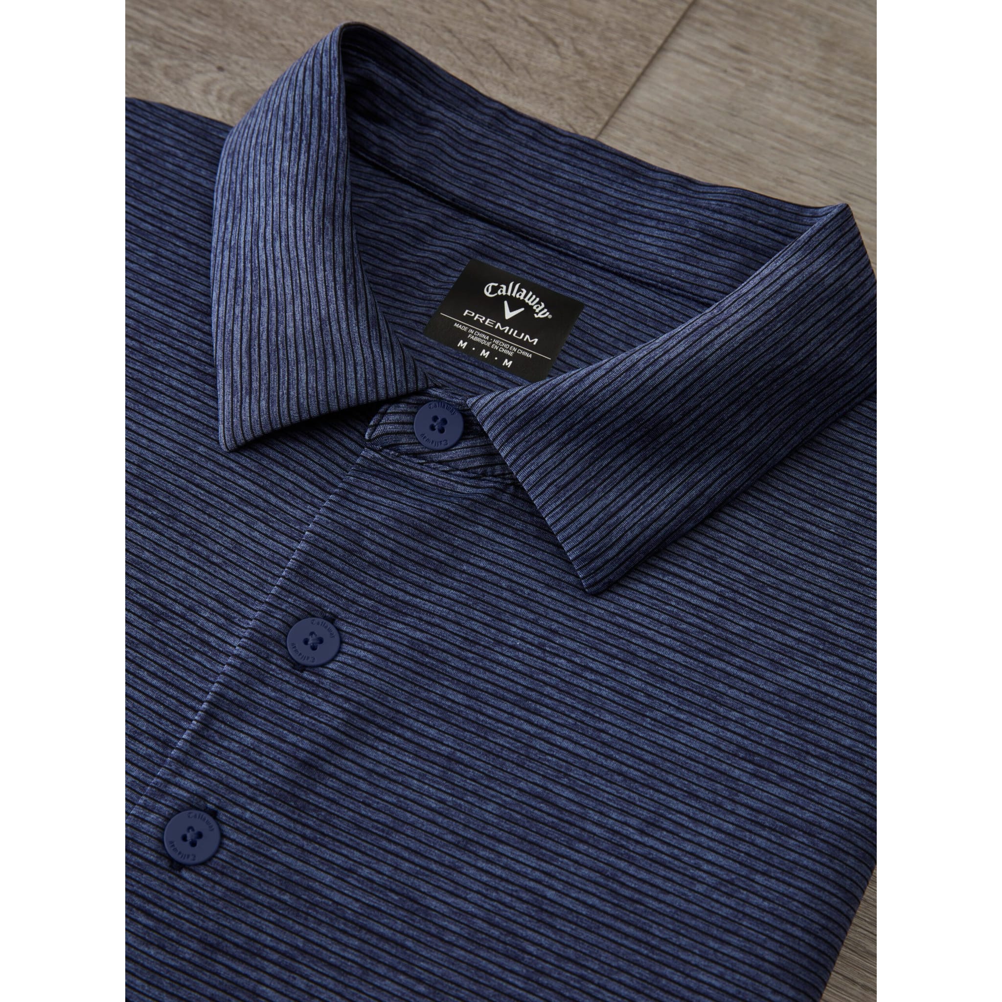 Callaway Premium Fine Line Poloshirt Herren