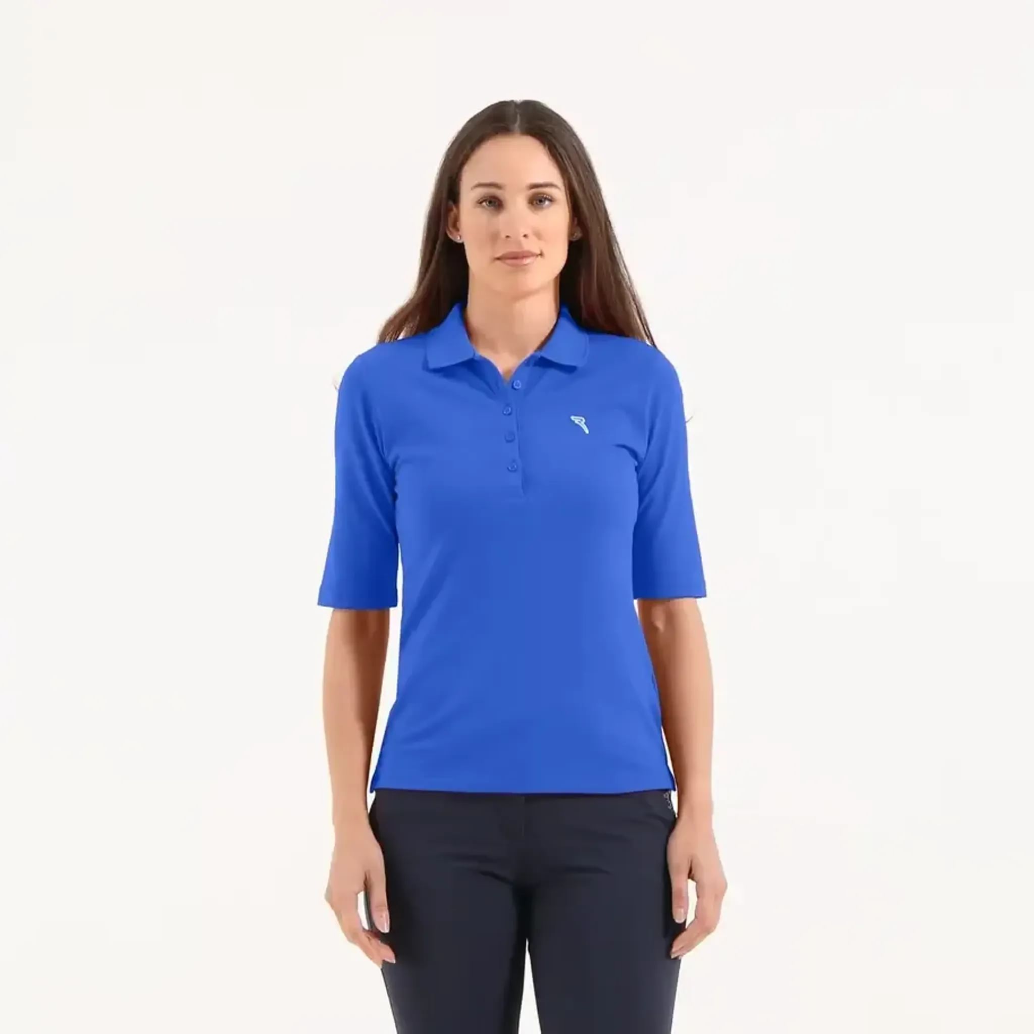 Chervo Appeal1 Damen Polo Blau D-34 (I-40) Damen