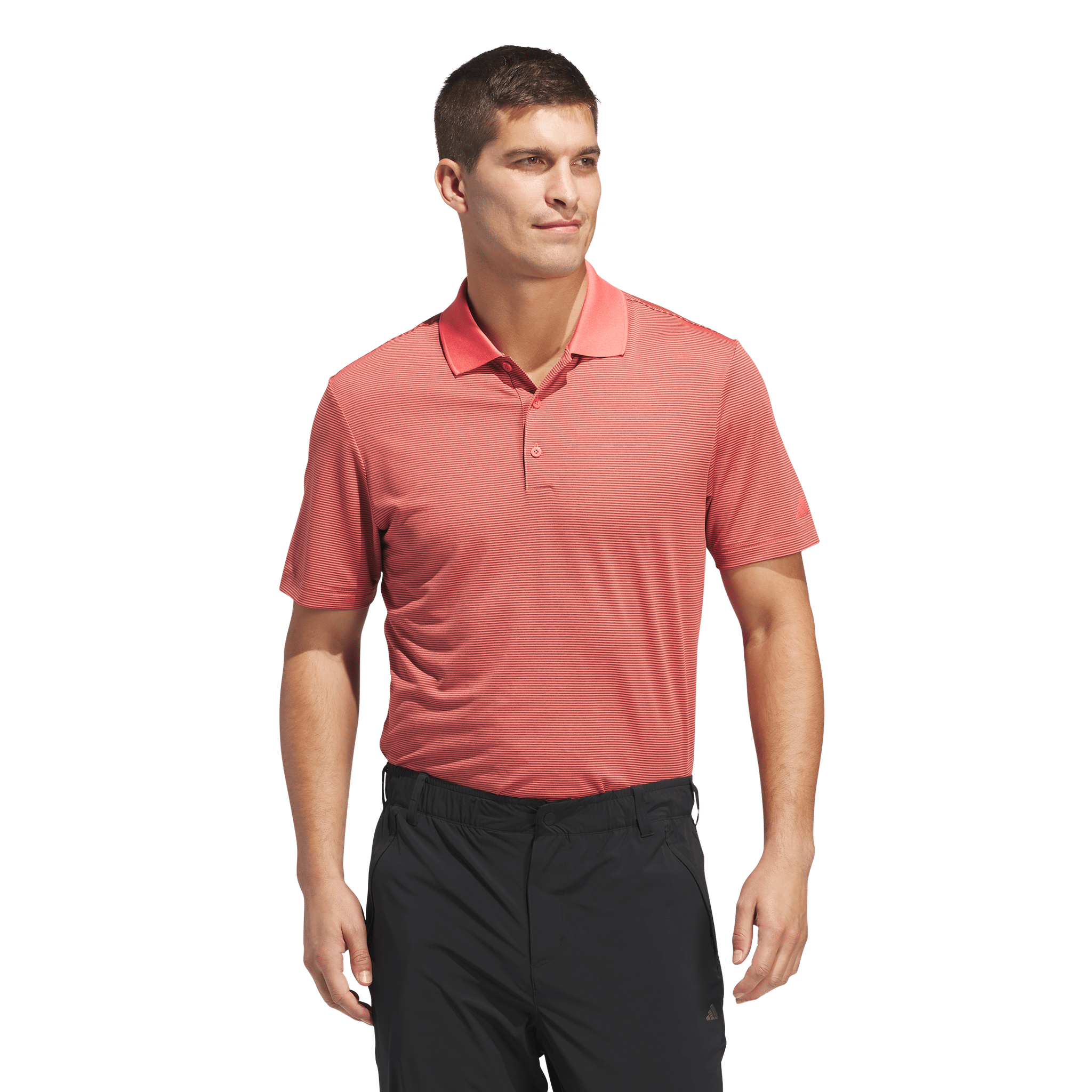 Adidas Ultimate365 Ottoman Stripe Polo Shirt Herren