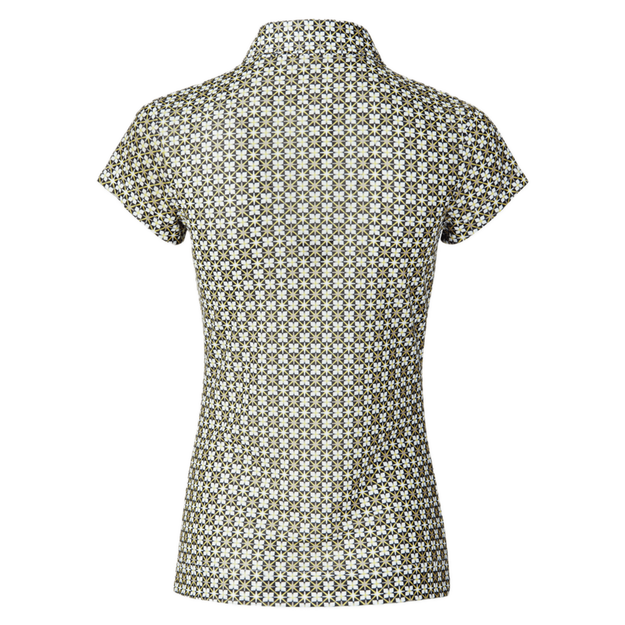 Daily Sports Daily Oron Mesh Polo Mustergelb Damen