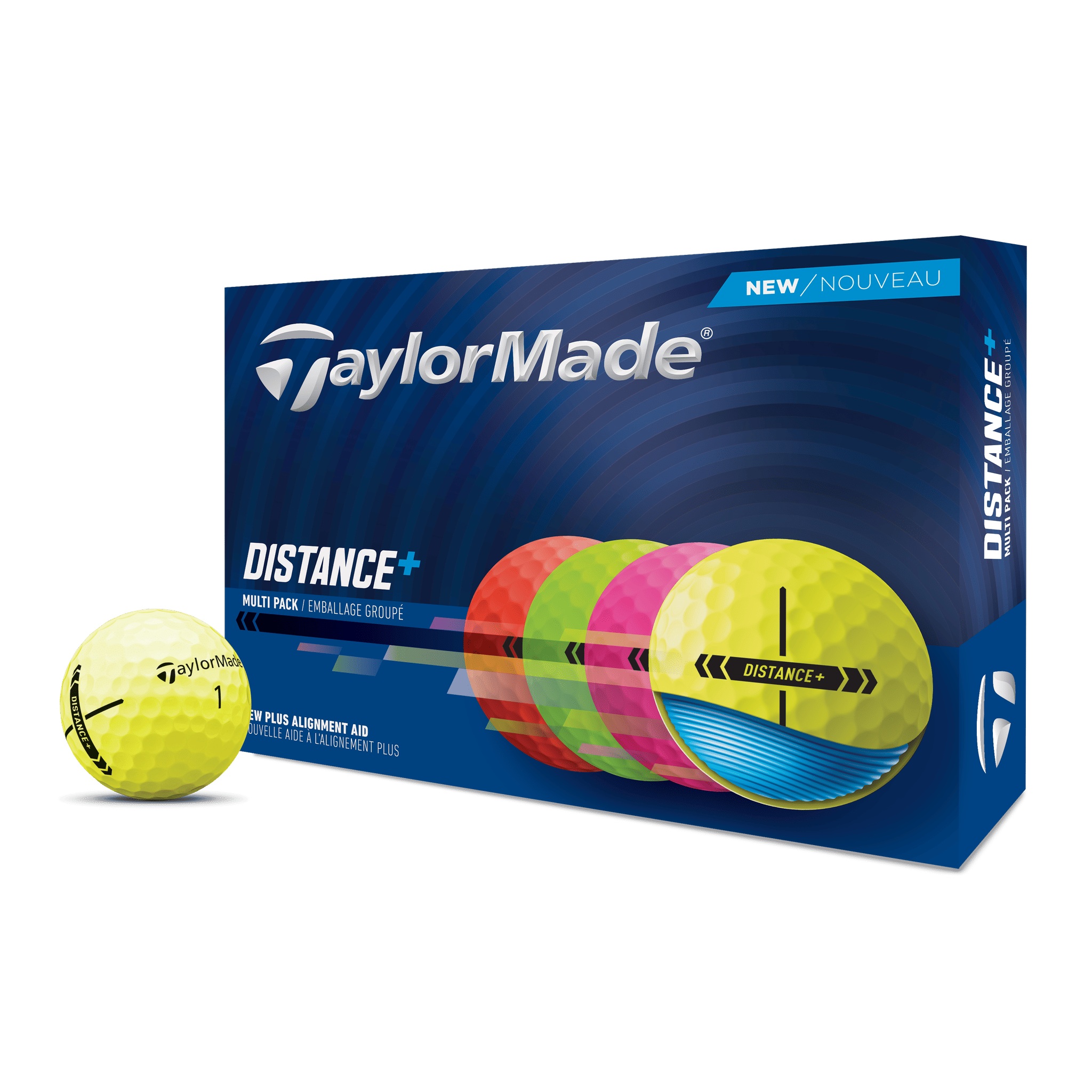 TaylorMade Distance+ Golfbälle