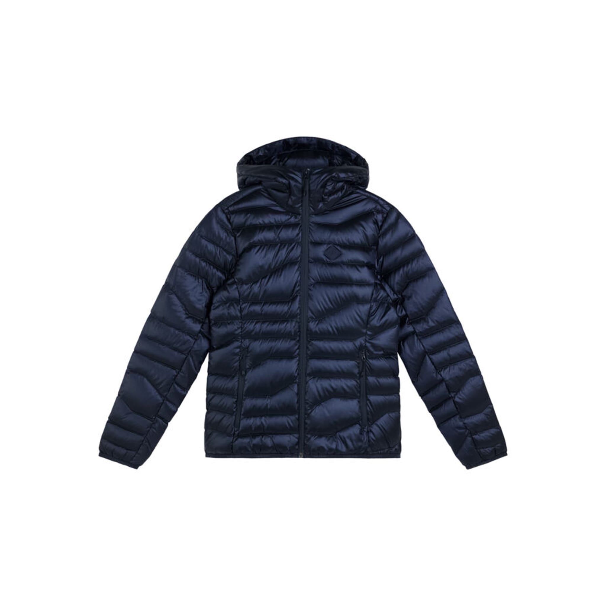 J. Lindeberg Cliff Golf Leichte Golf Daunenjacke Hood JL Navy D Damen