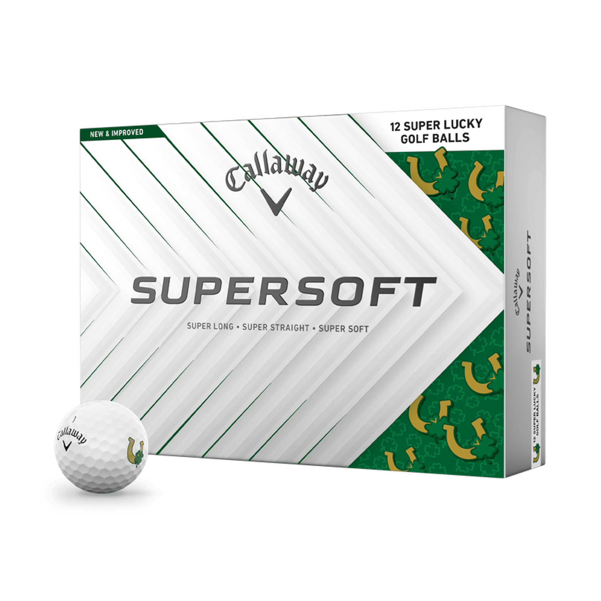 Callaway Supersoft 25 Lucky Golfbälle